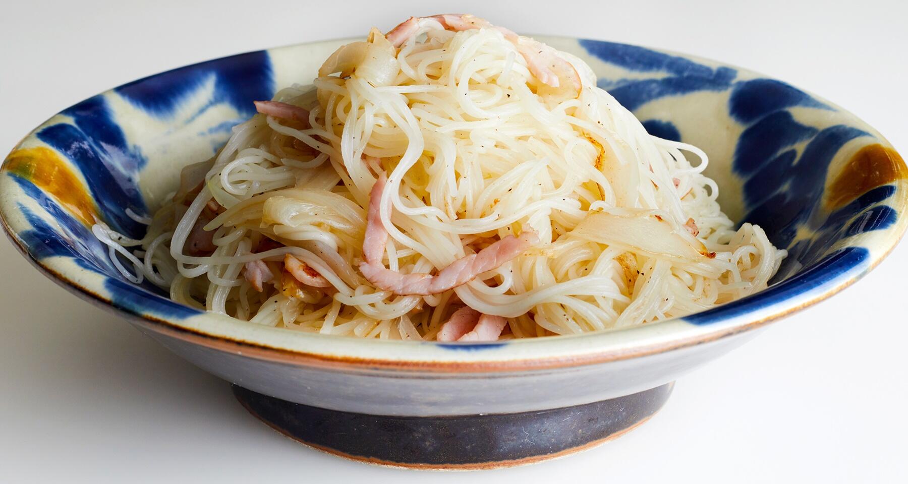 沖縄のソウルフードさっぱり“ソーミンチャンプルー”