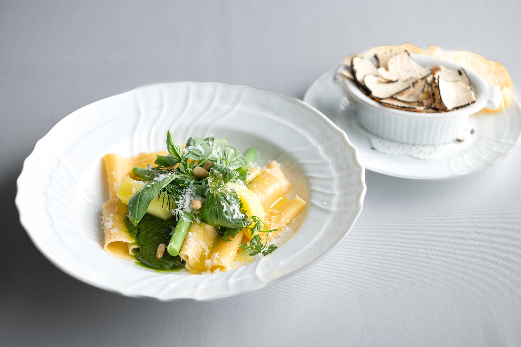 バジルのパスタ