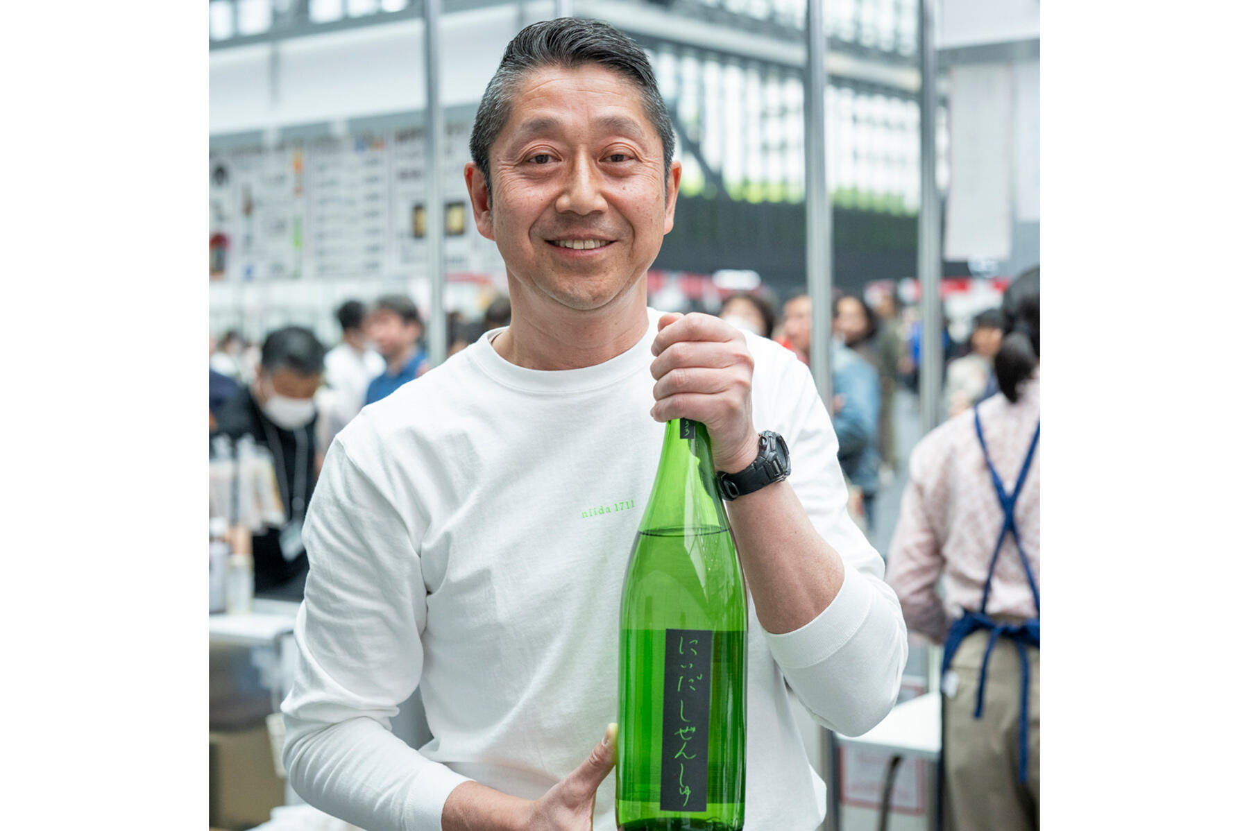 「にいだしぜんしゅ」の蔵元杜氏・仁井田穏彦さん