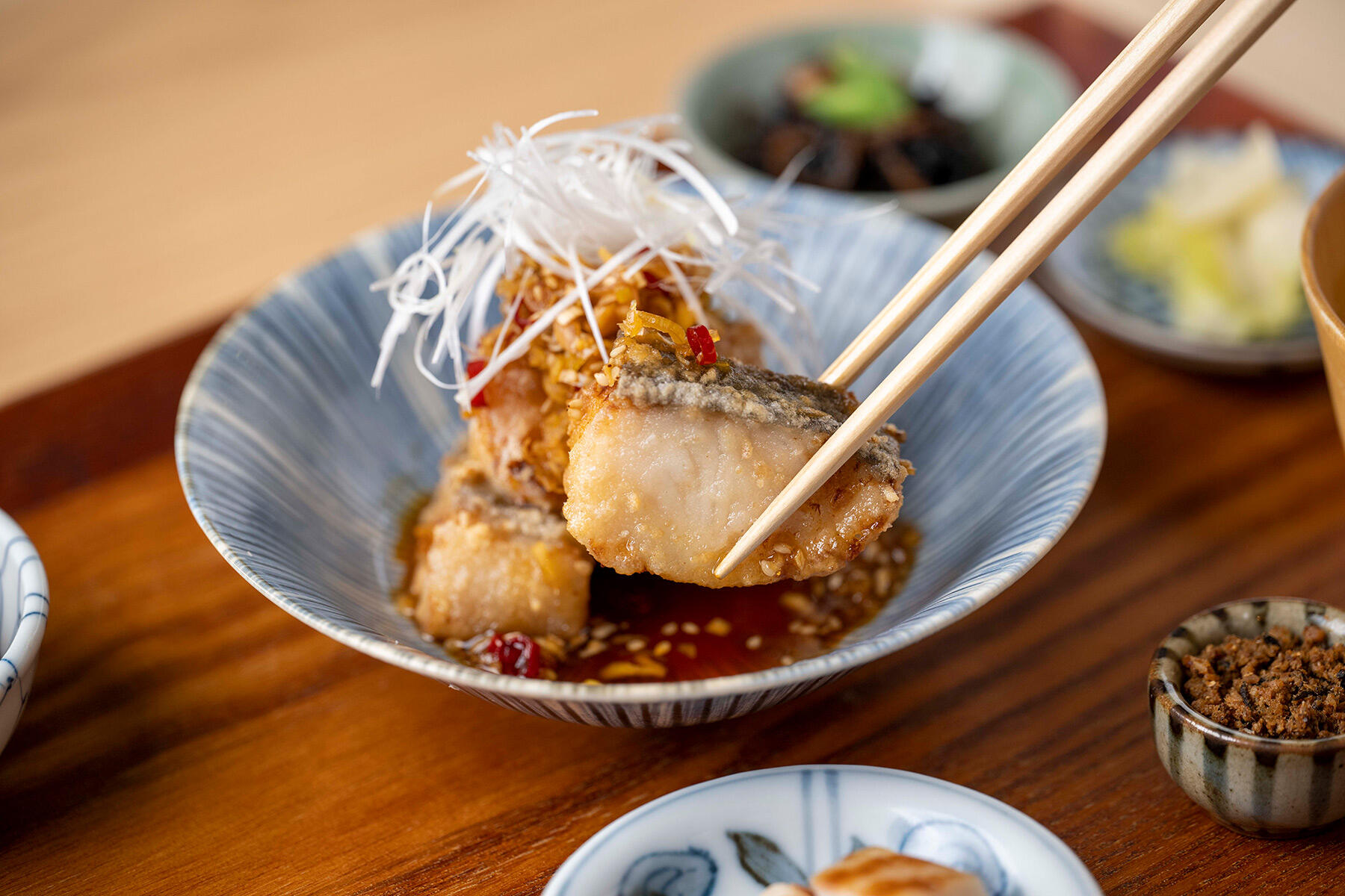 アラスカ産銀だらの竜田揚げ