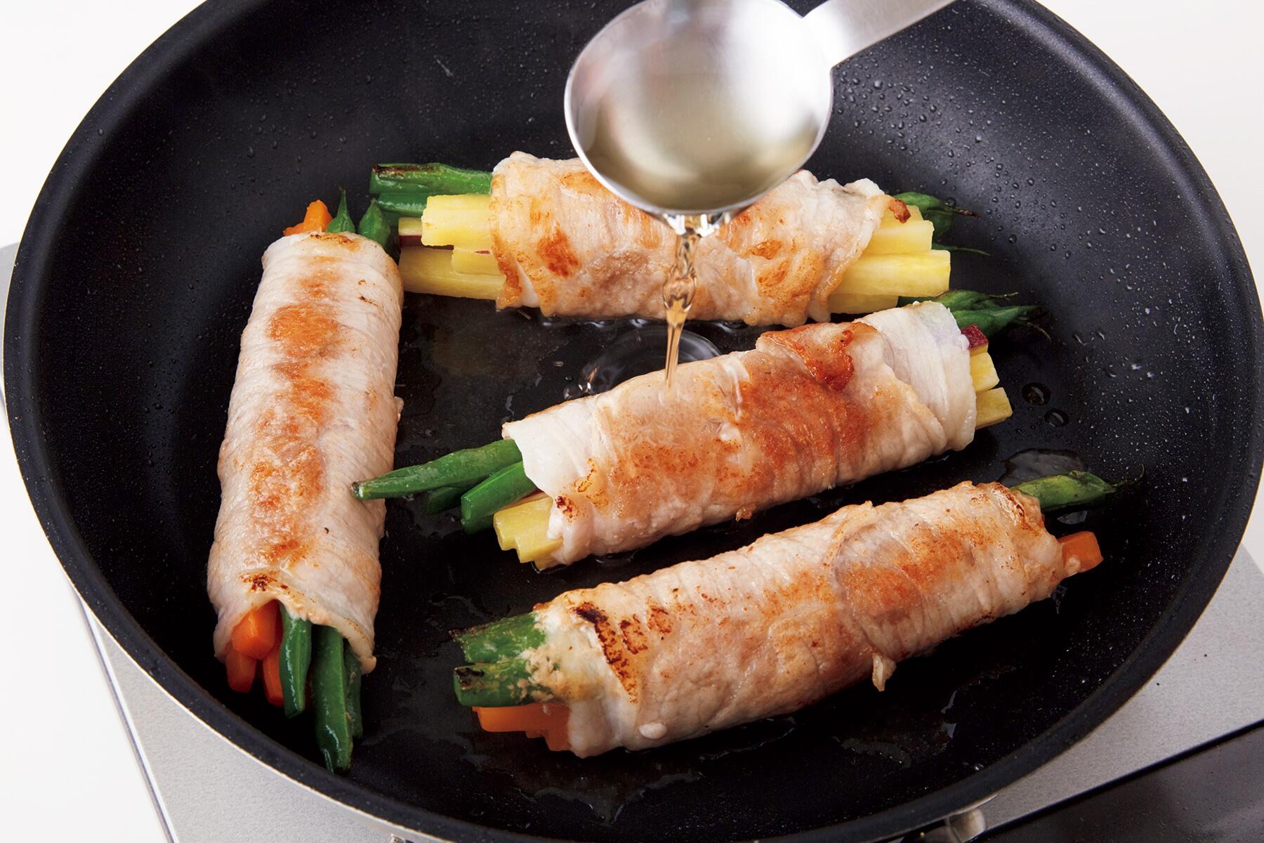 調味料を加える