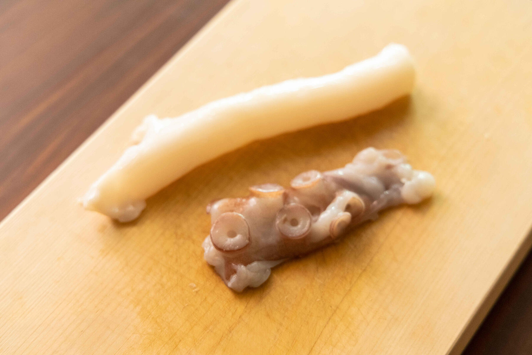 水ダコの下準備