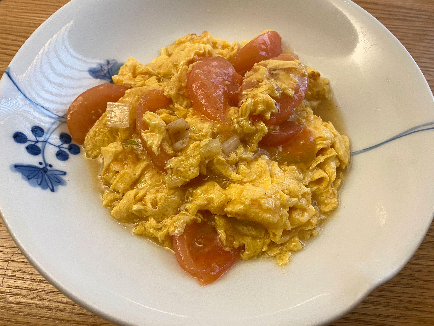 希須林フレッシュトマトと玉子の炒め