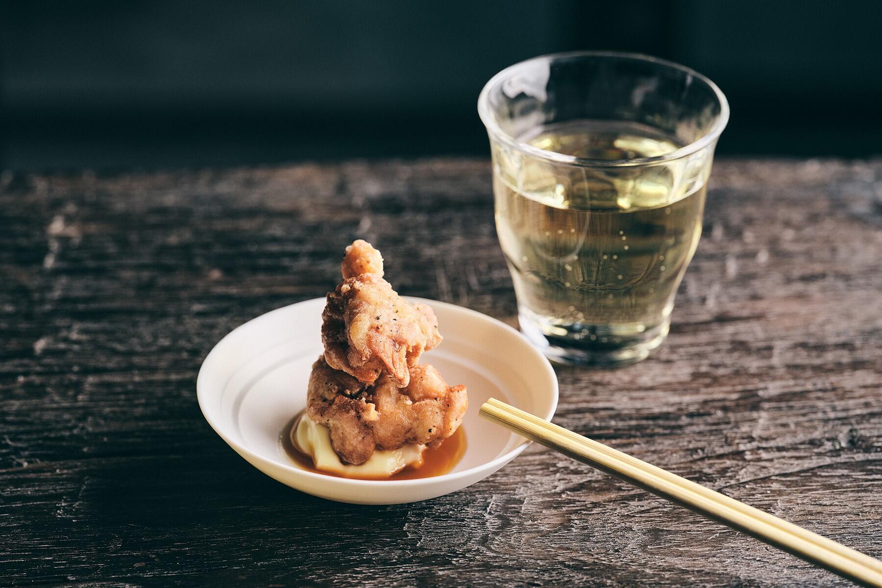 白ワインと合わせたい“鶏の唐揚げ魔法のたれマヨネーズ”