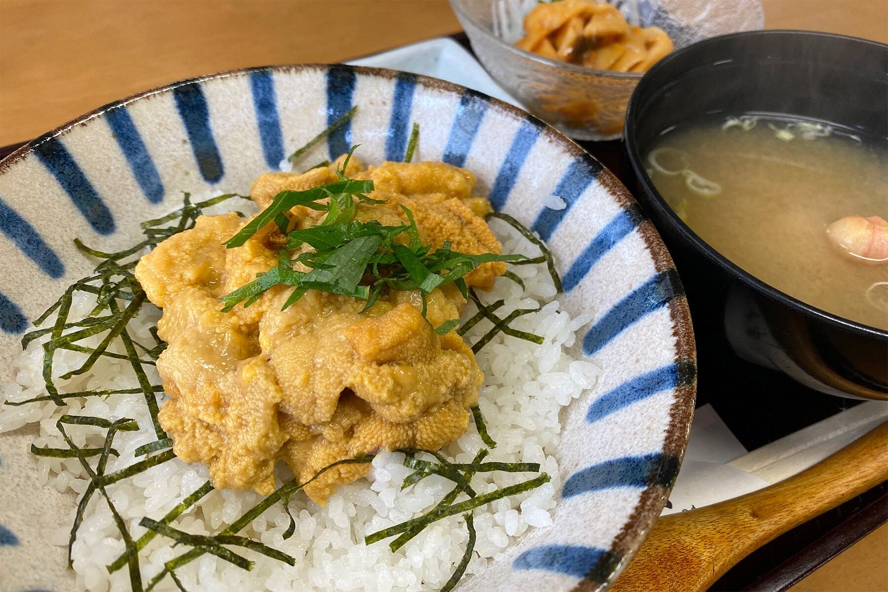 はまなす亭うに定食