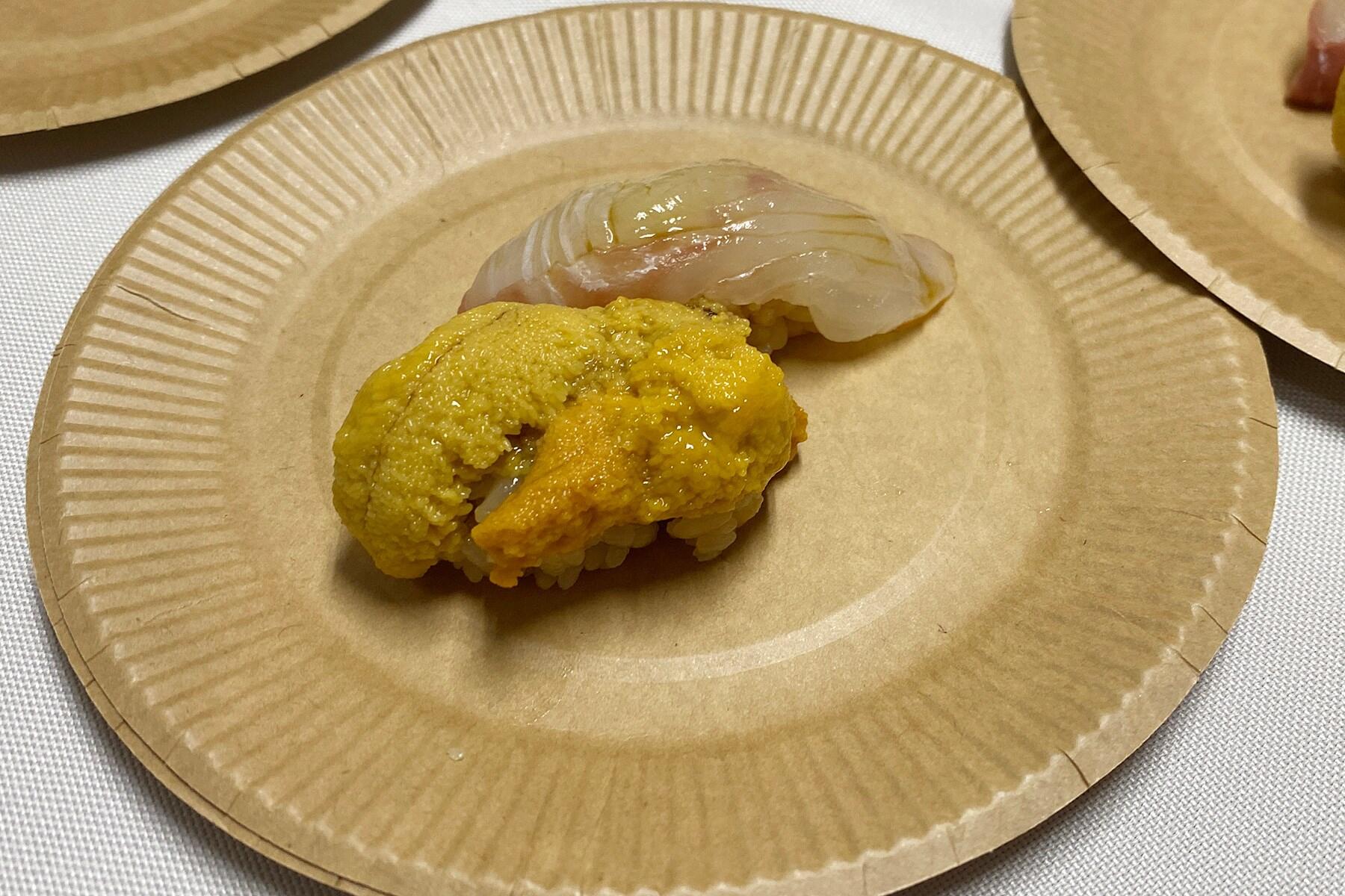 うにサミット握り