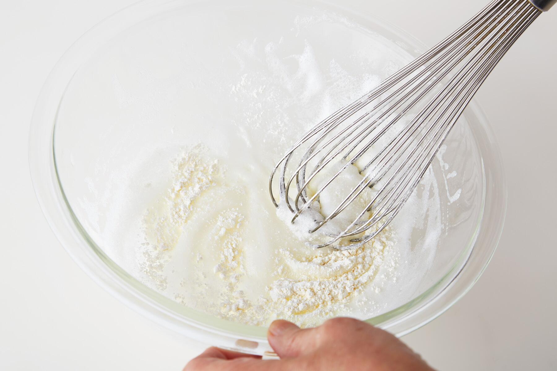 卵白生地をつくる