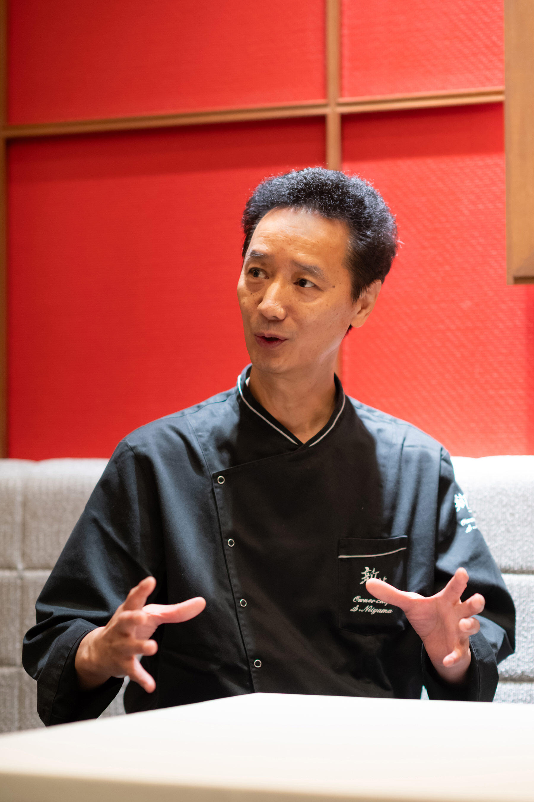 「礼華 青鸞居」オーナーシェフ/新山重治さん