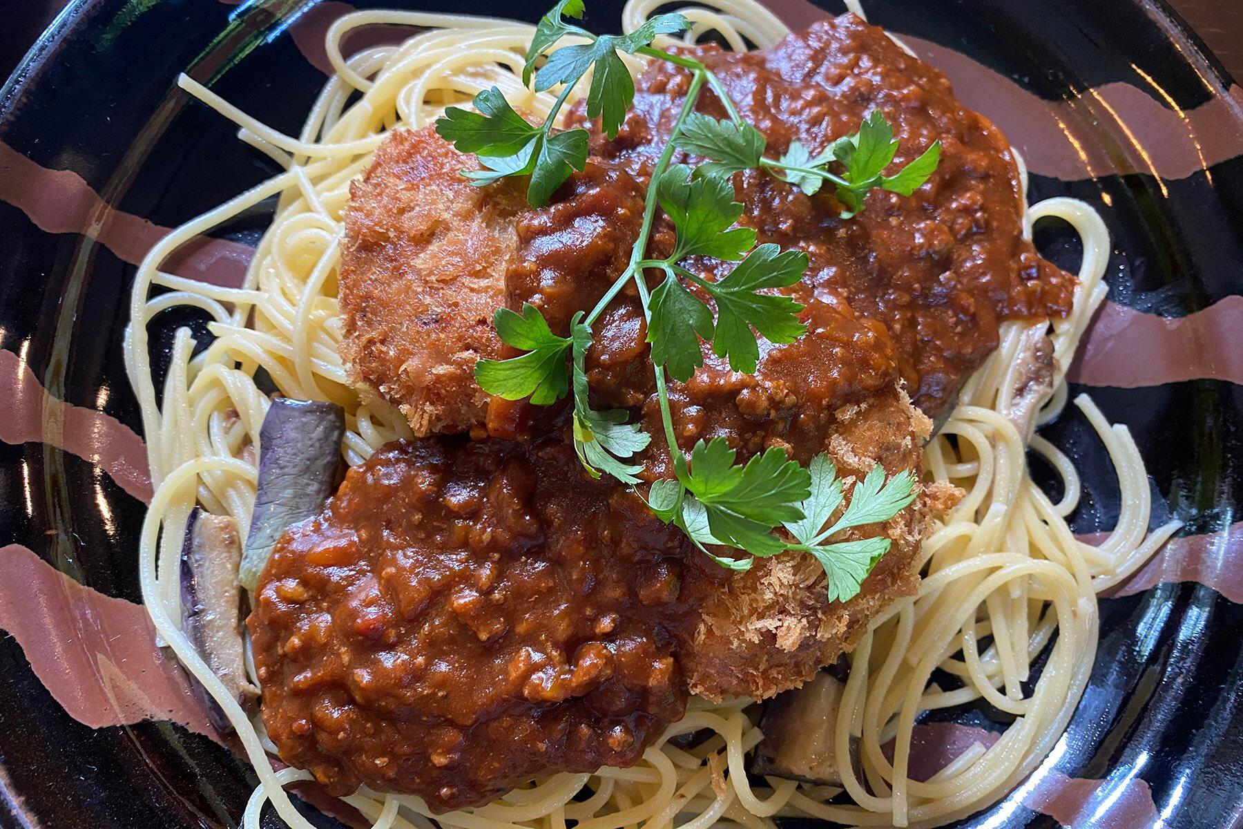 ミートソーススパゲッティ