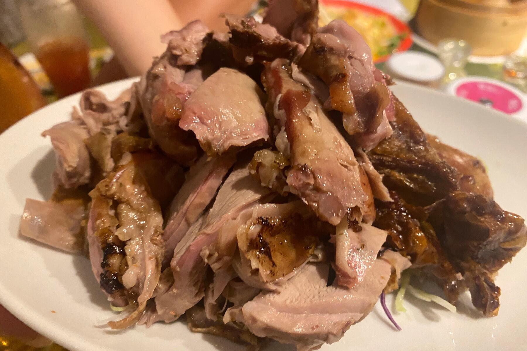 ミルクラム丸焼き