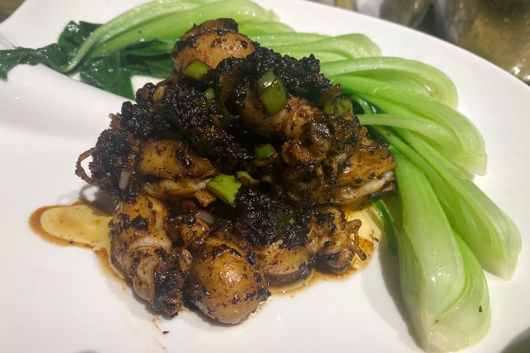 じゃがいも豆鼓和え