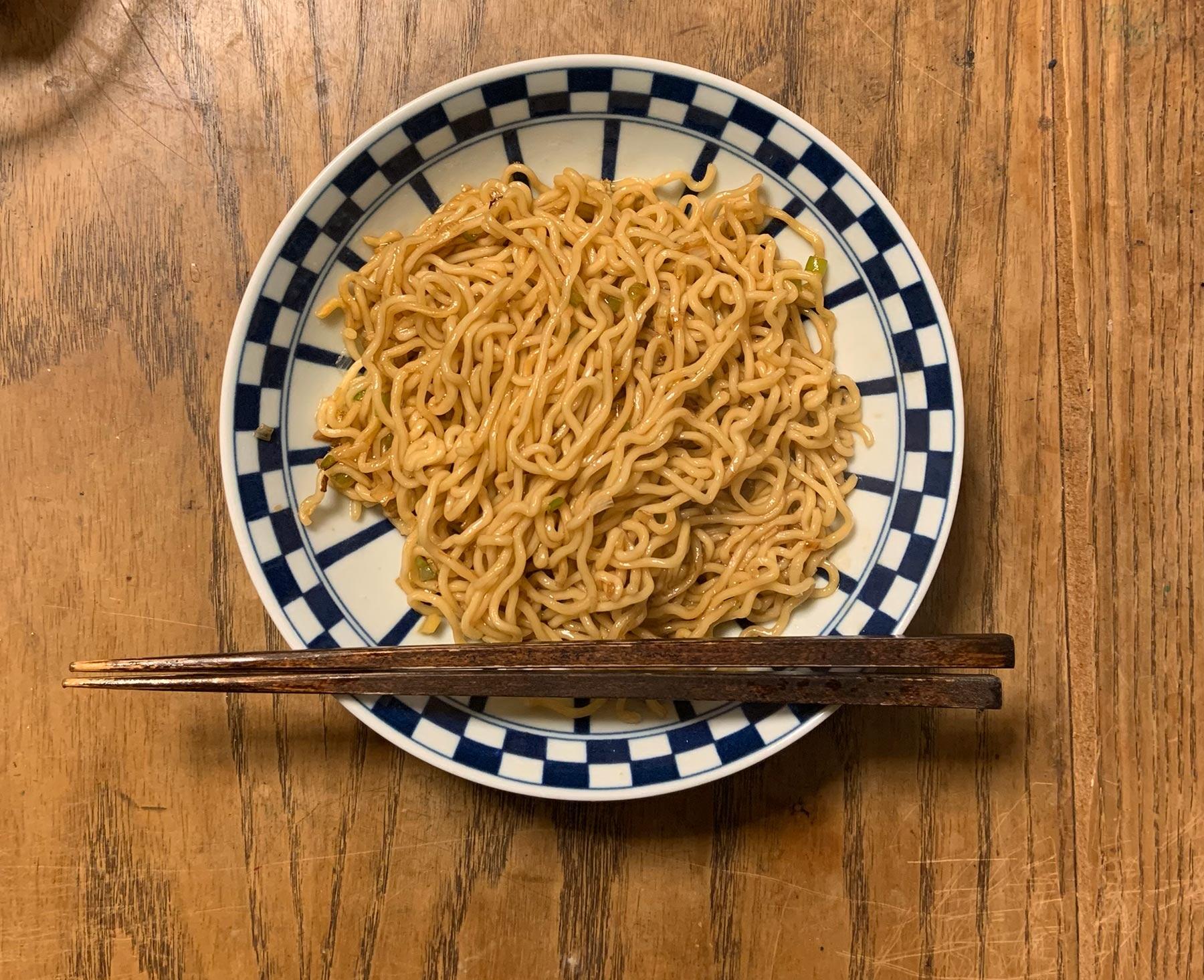 カキソース和えそば