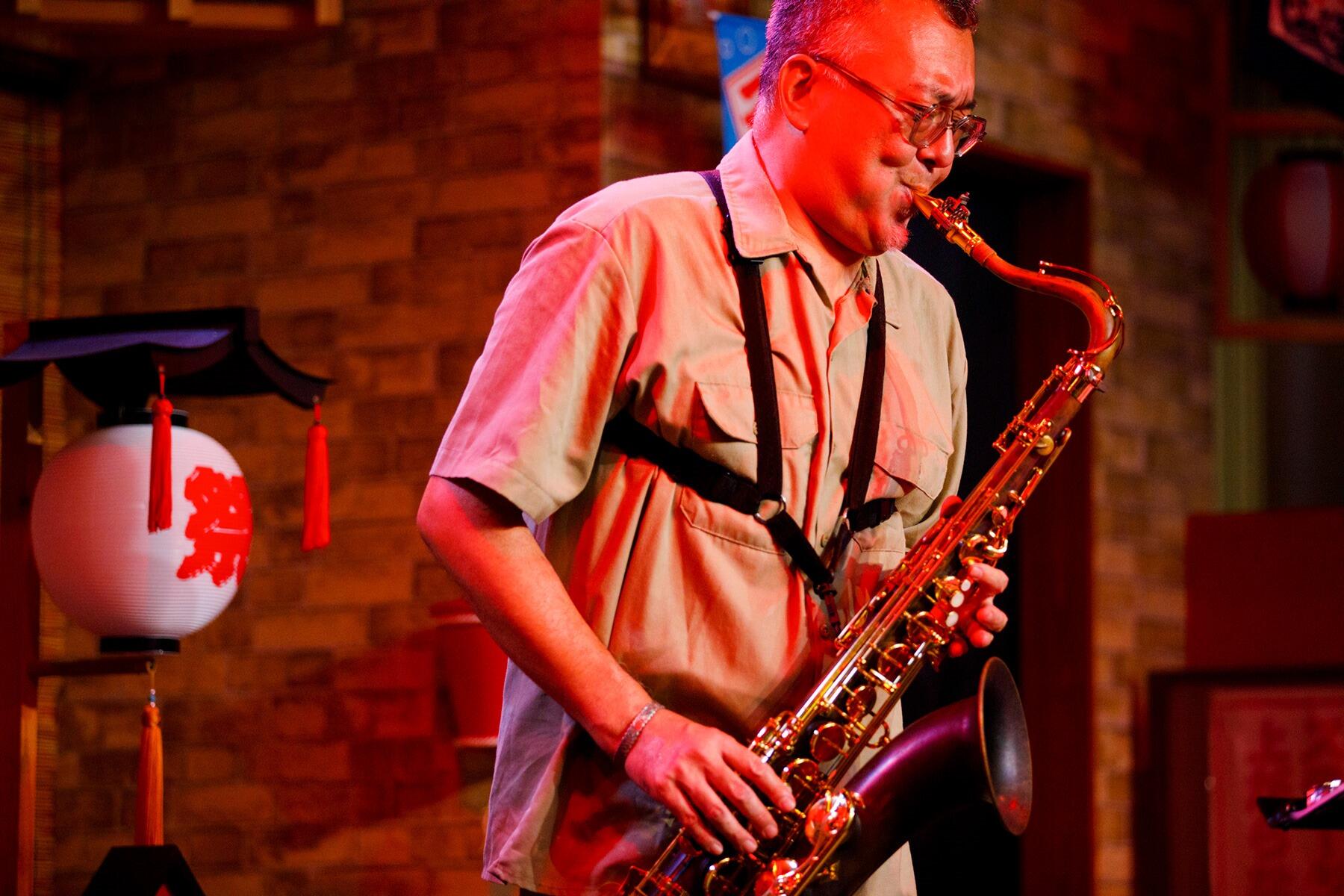 サックスプレイヤー田中邦和さん