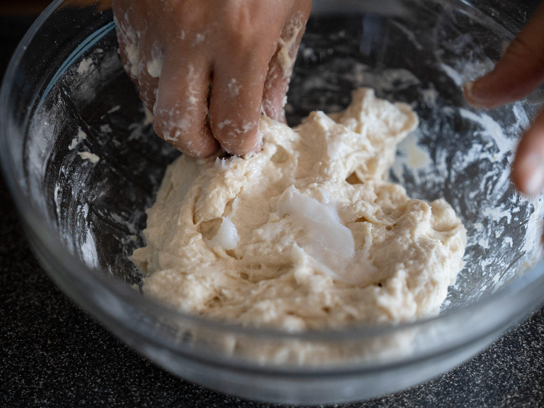 生地を休ませる