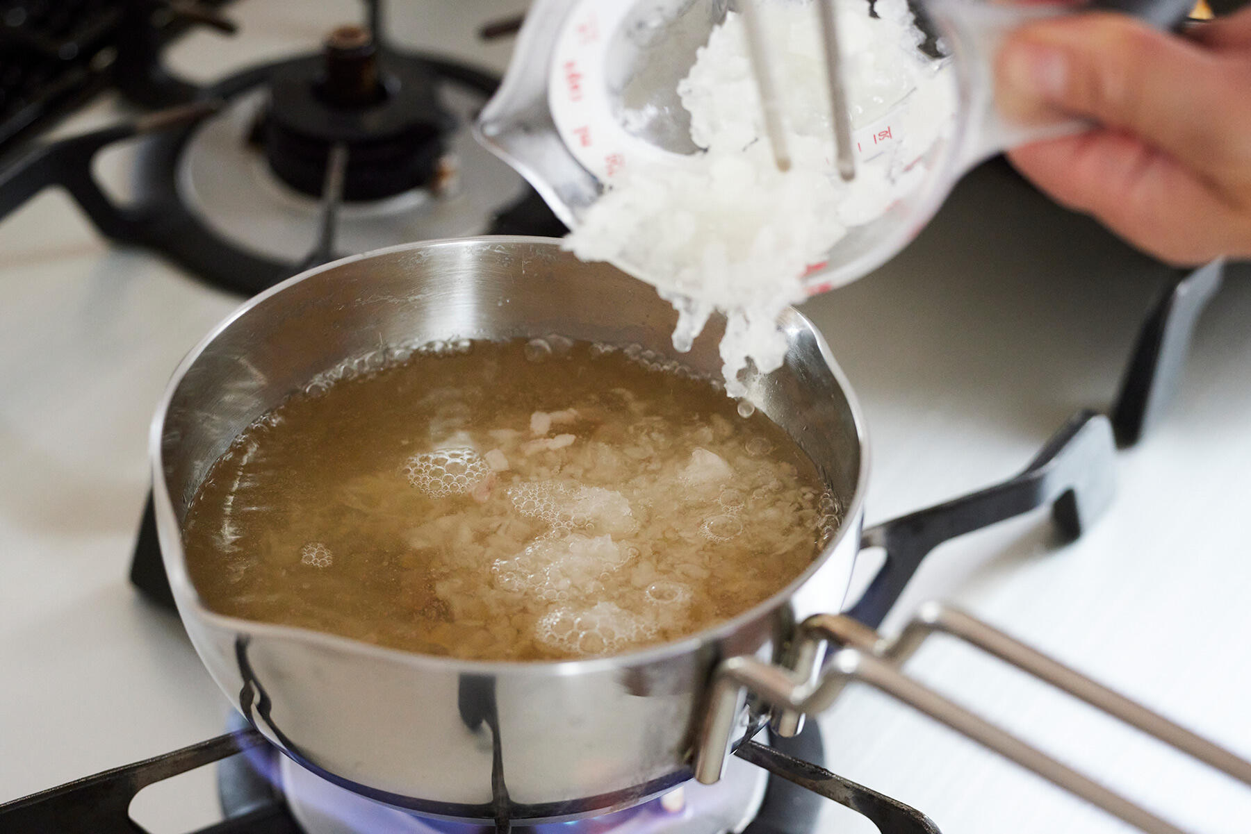 大根おろしに火を通す