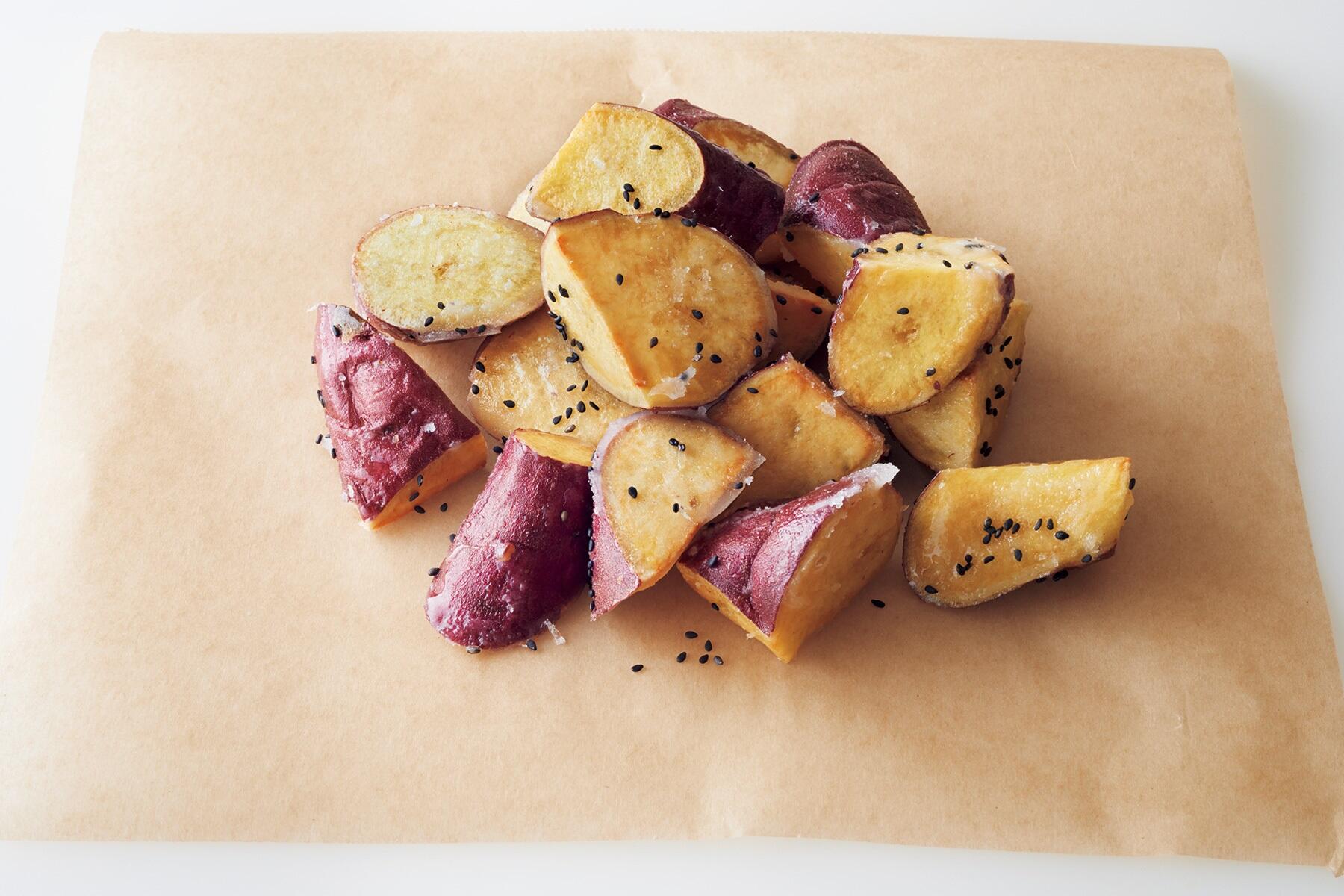 ホクホクですっきりとした甘さの“大学芋”