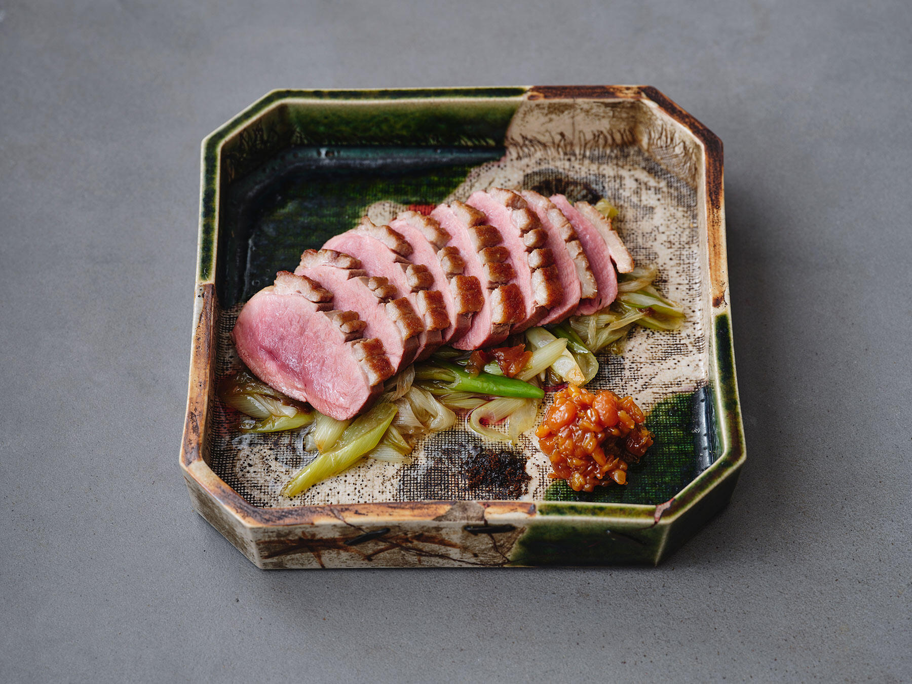 アイルランド産グラスフェッドビーフステーキ・発酵わさびバター