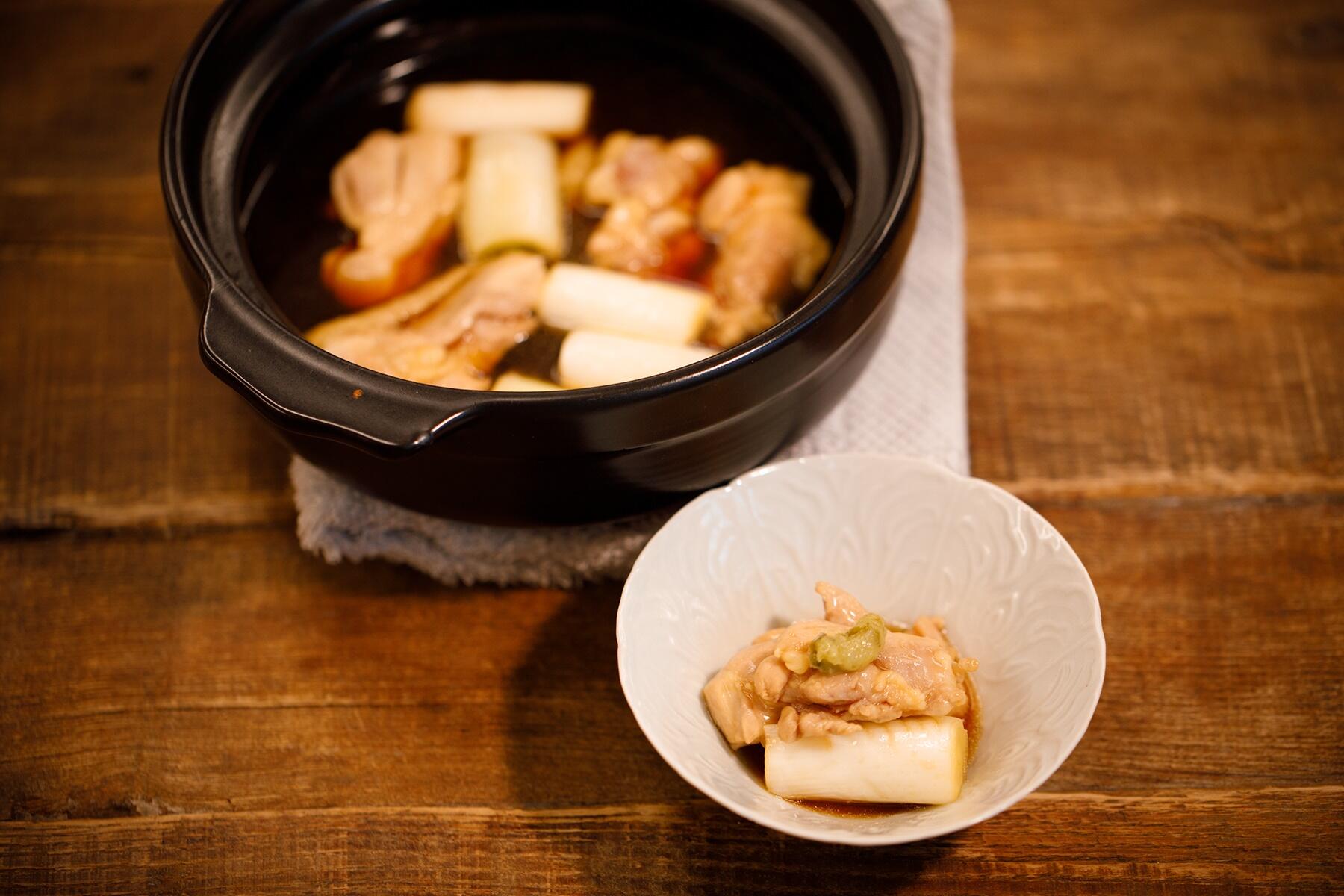煮きった日本酒の旨味がたまらない“鶏鍋“