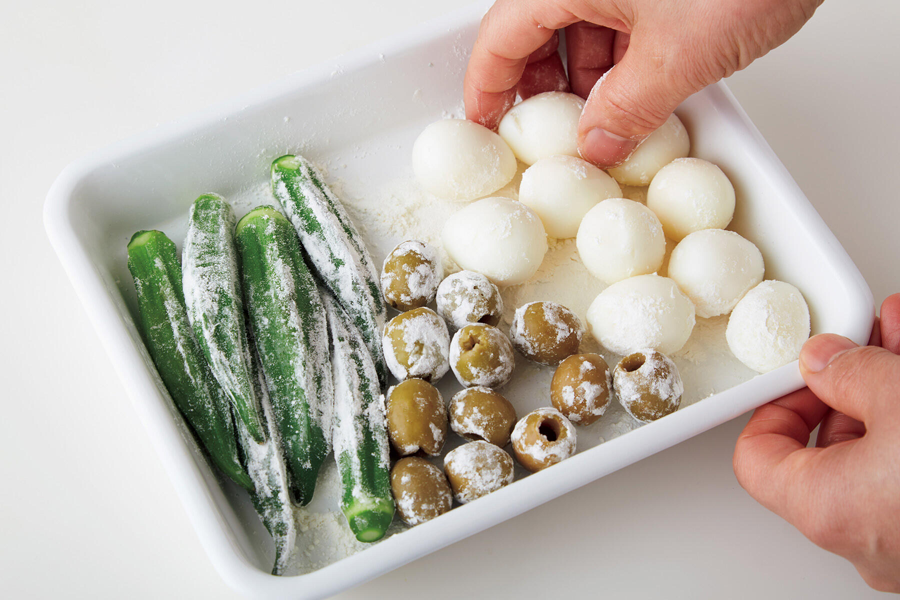 具材の下ごしらえ