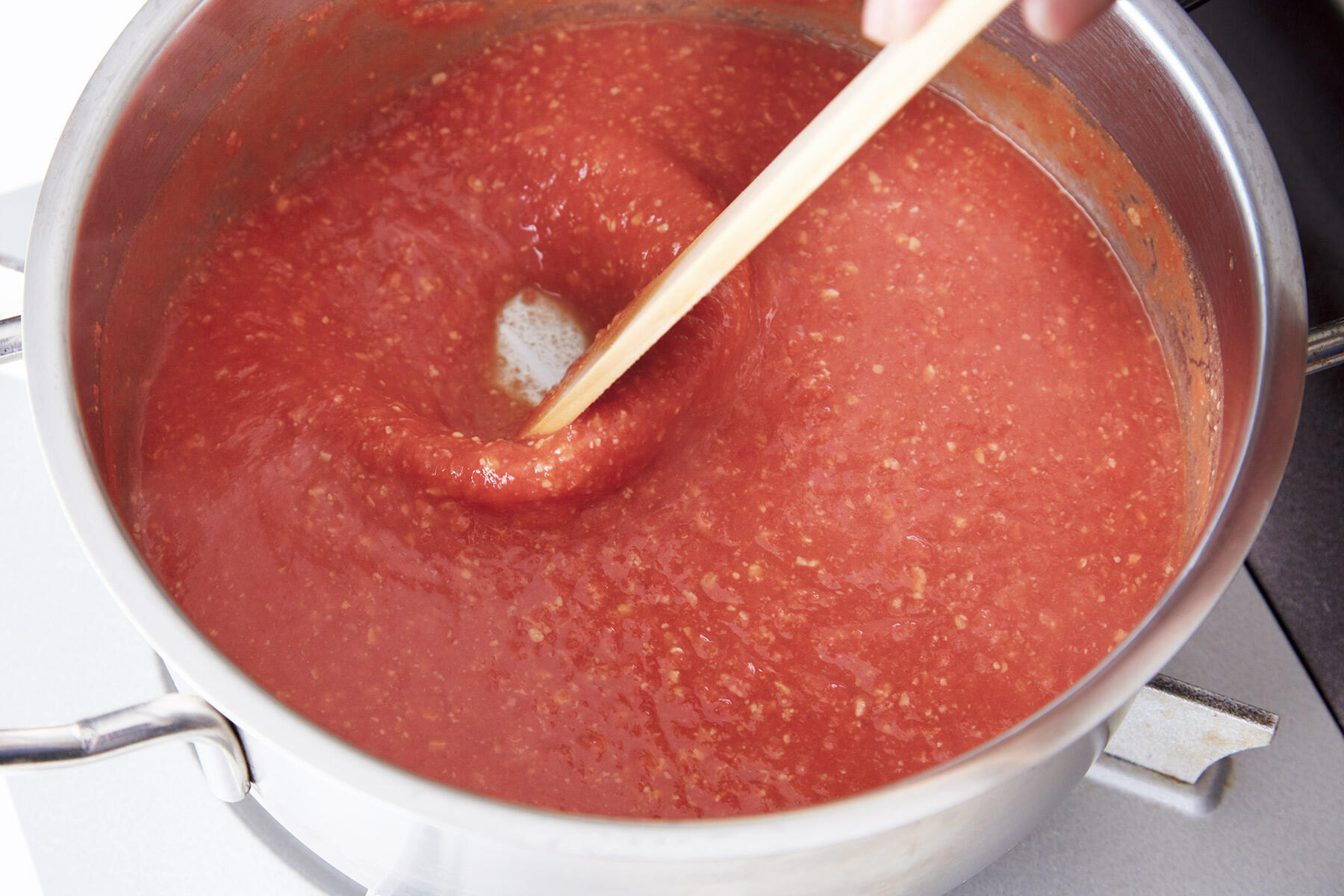 トマト味噌の完成