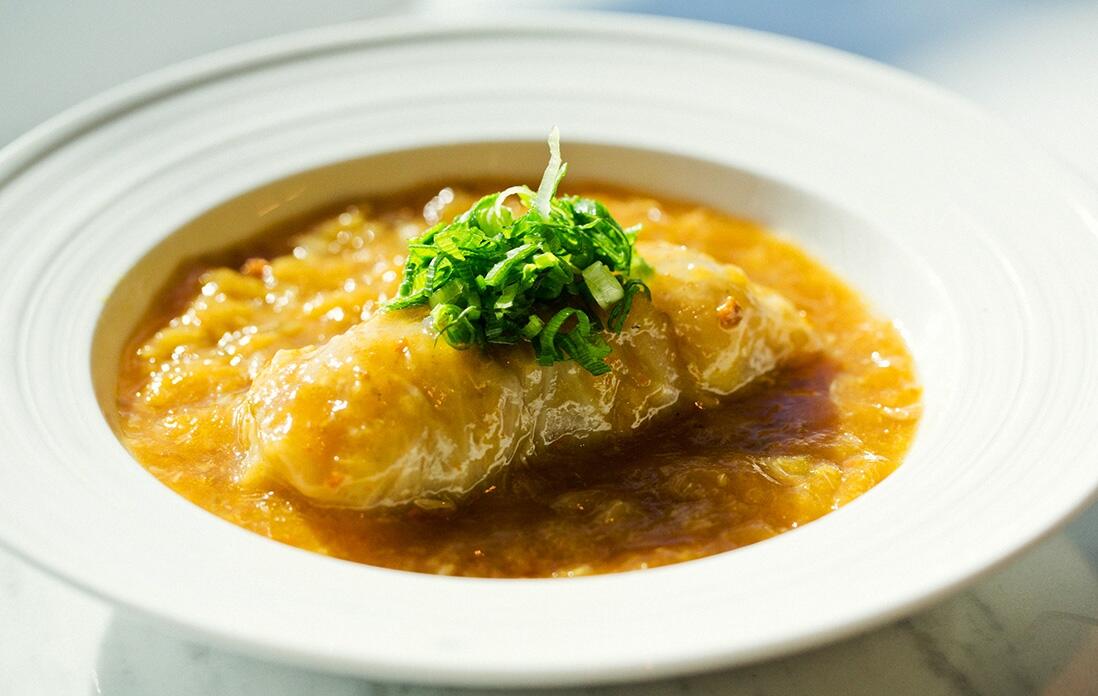 特製上海ガニロールキャベツ