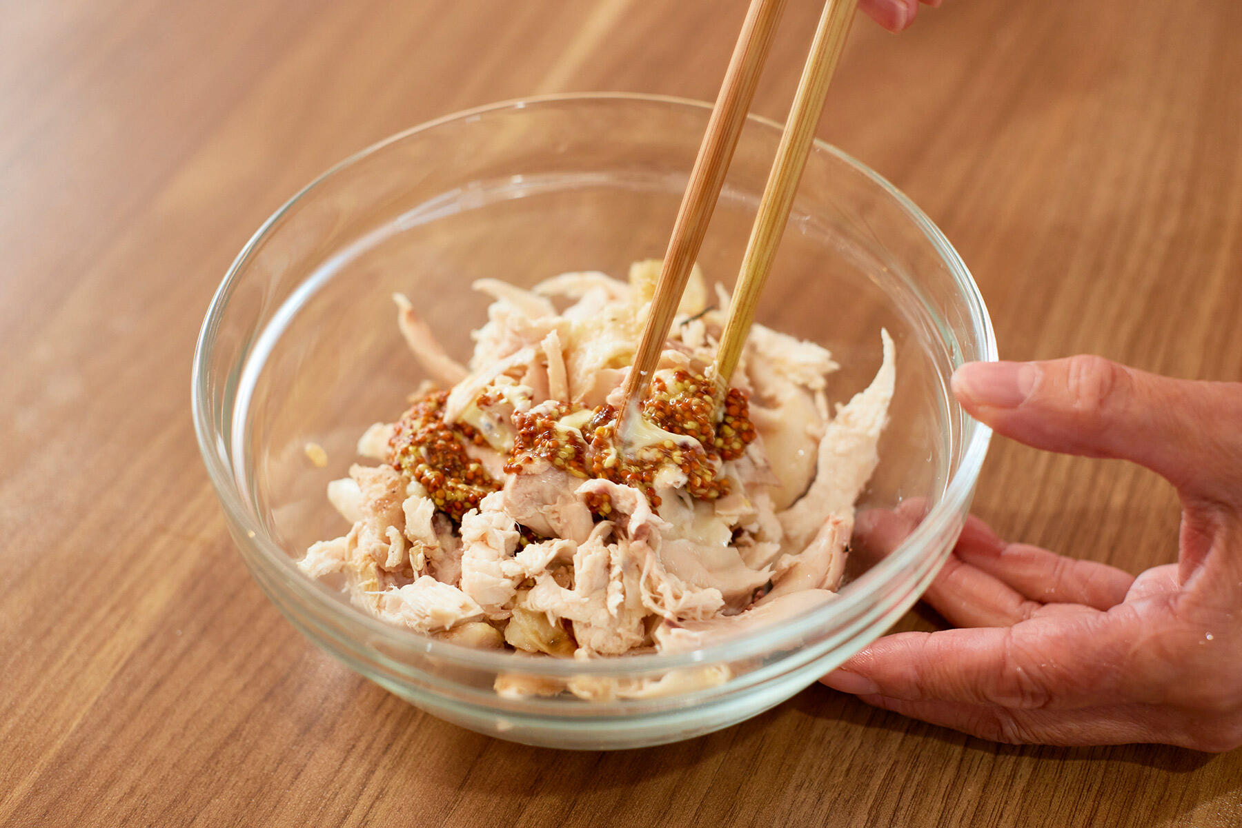 調味料で和える