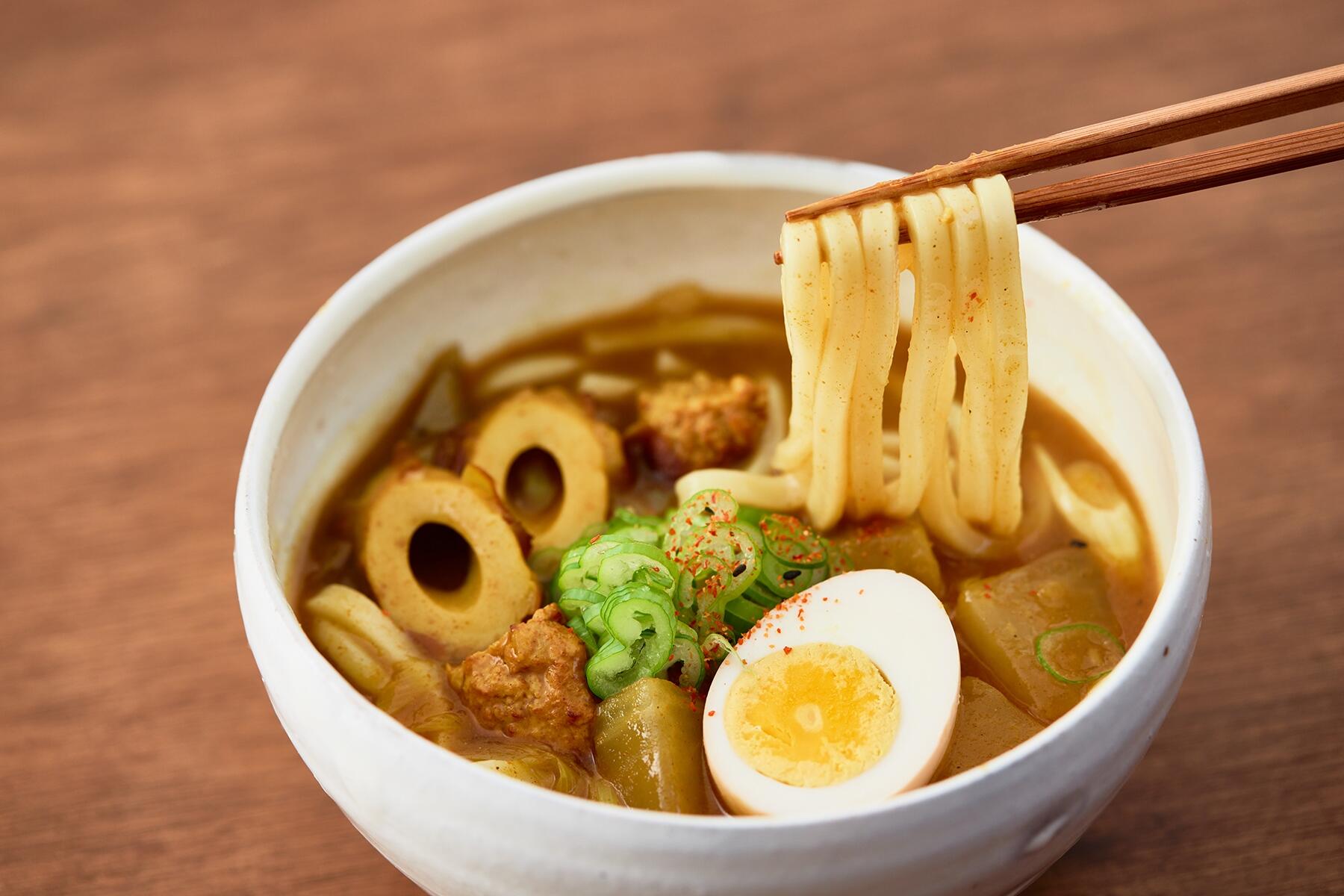 ちょっと残った“おでん“でつくる“カレーうどん”