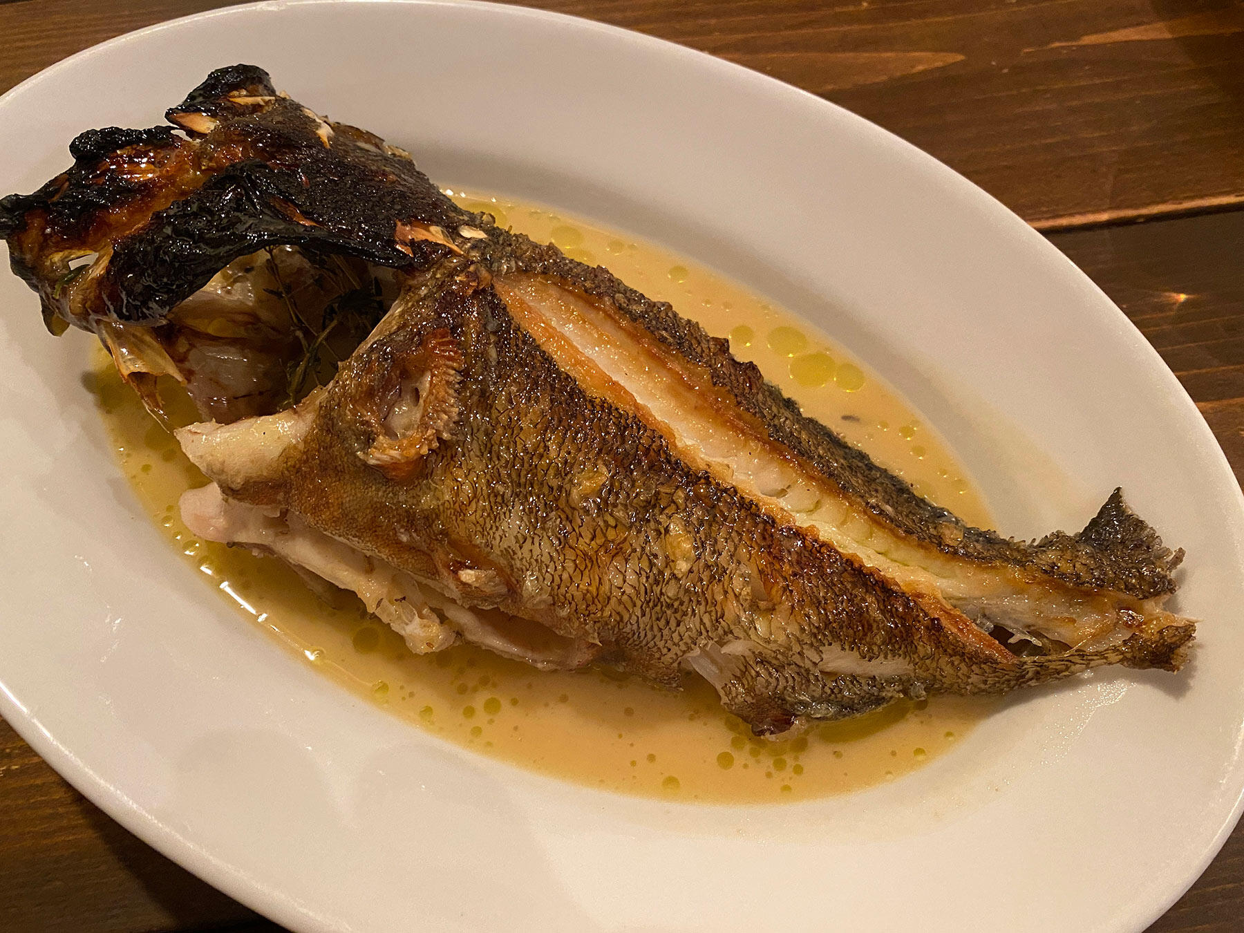 カサゴのアクアパッツァ