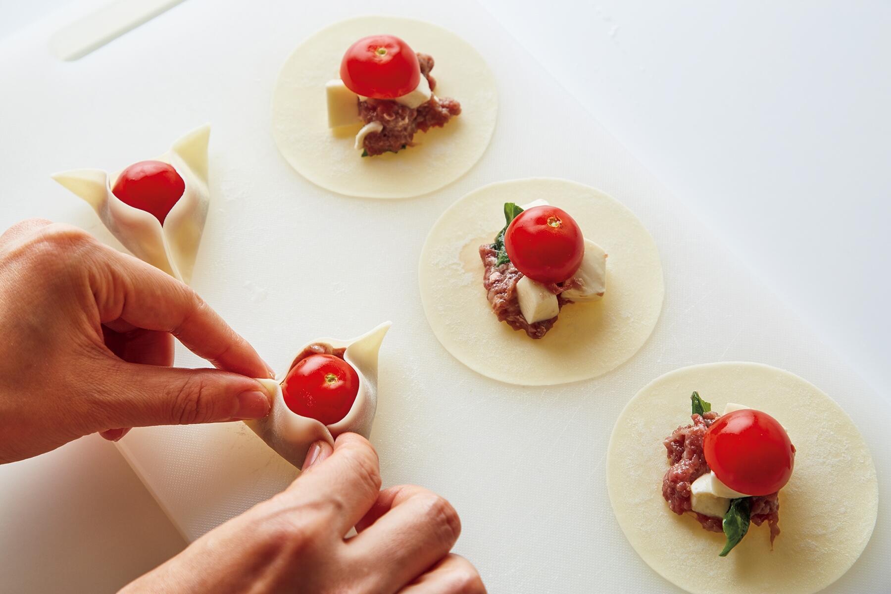 蒸し焼きにする