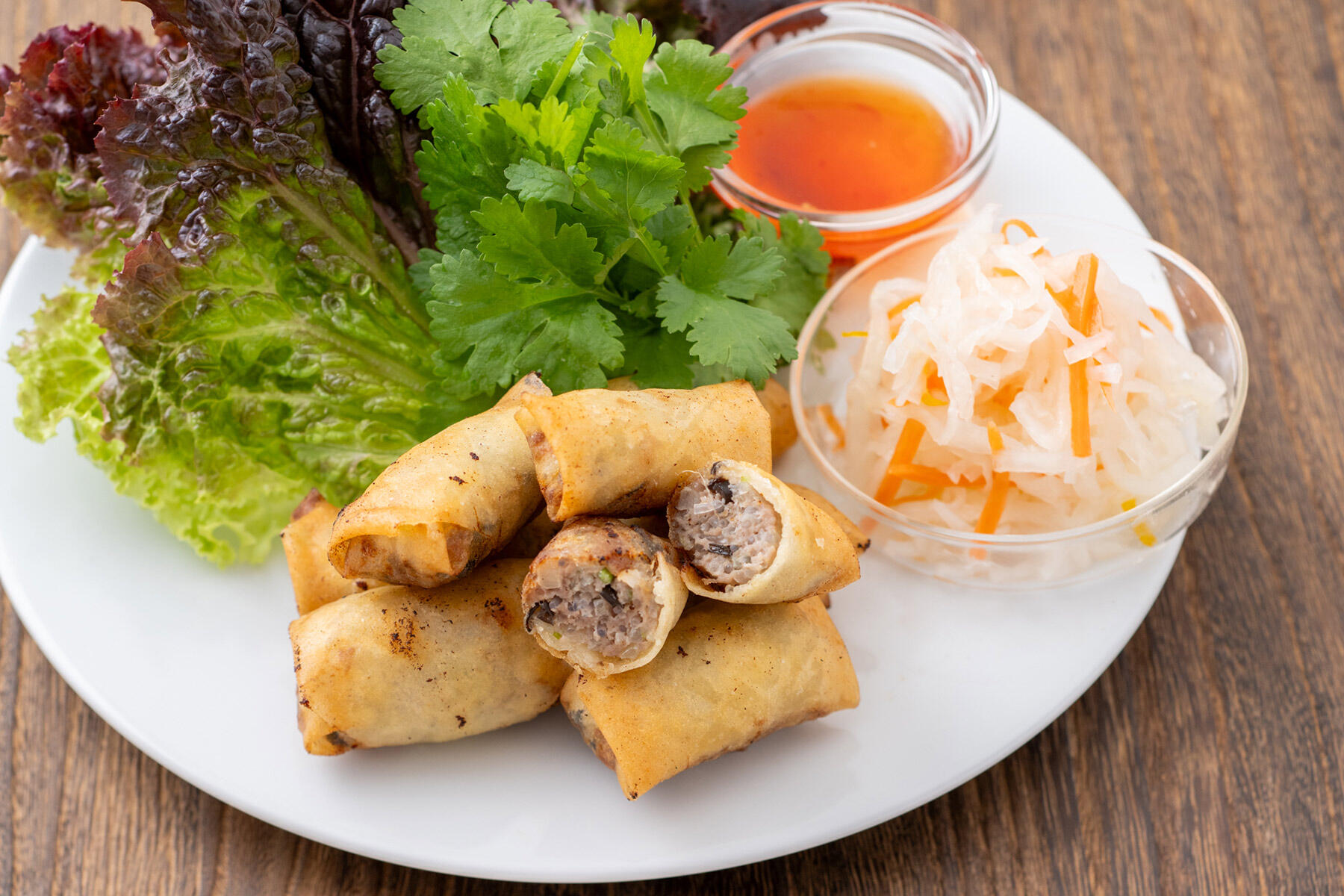 ベトナム風揚げ春巻きwith紅白なます