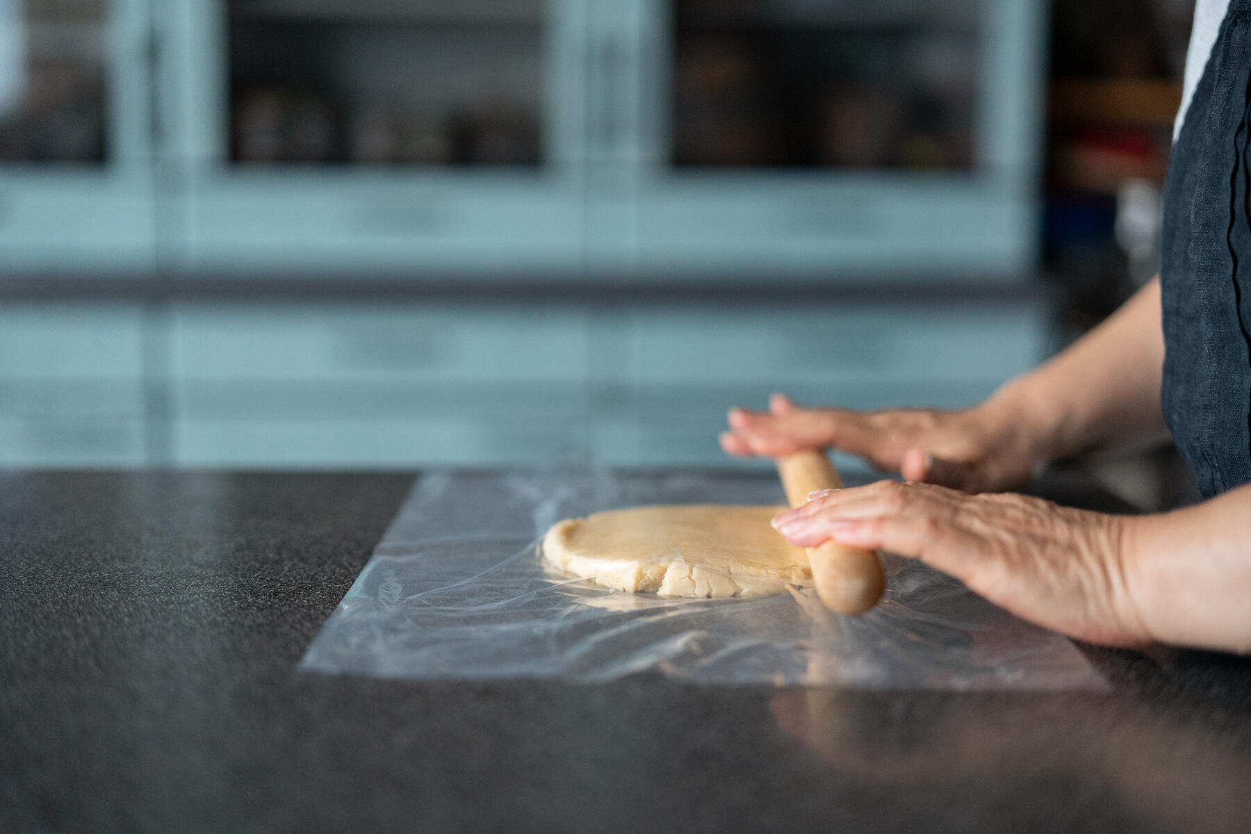 生地を休ませる
