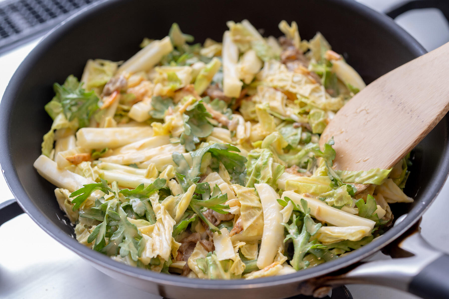 フライパンで焼く