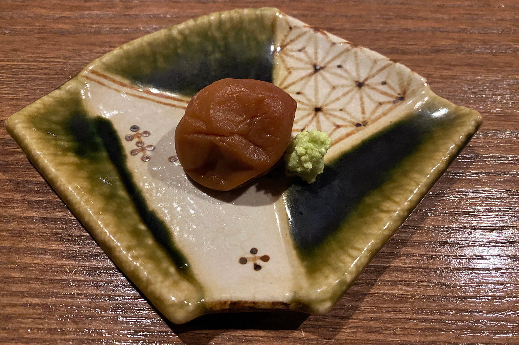 梅干しとわさび