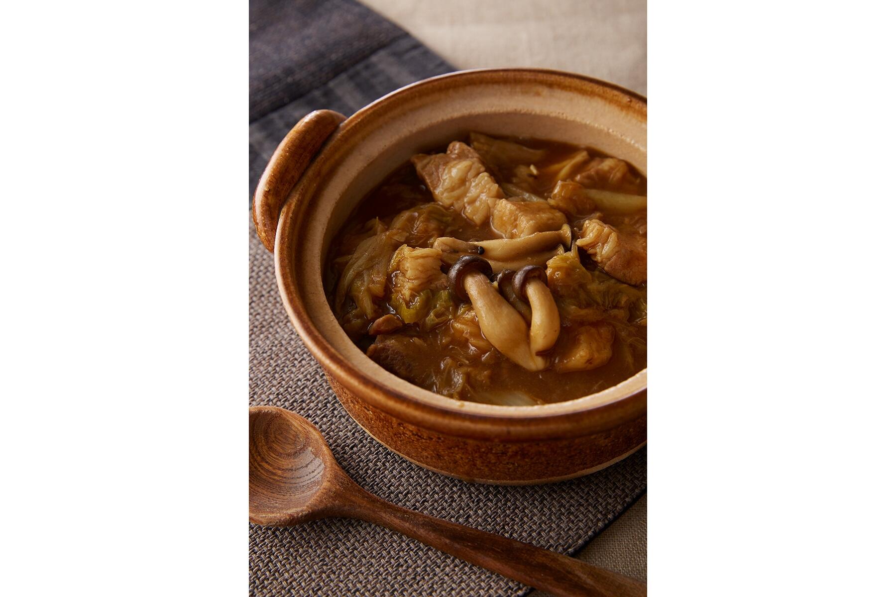 渾然一体の美味！“白菜のとろとろカレー”