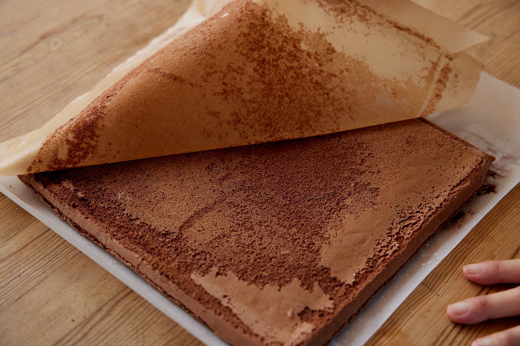 天板から取り出す