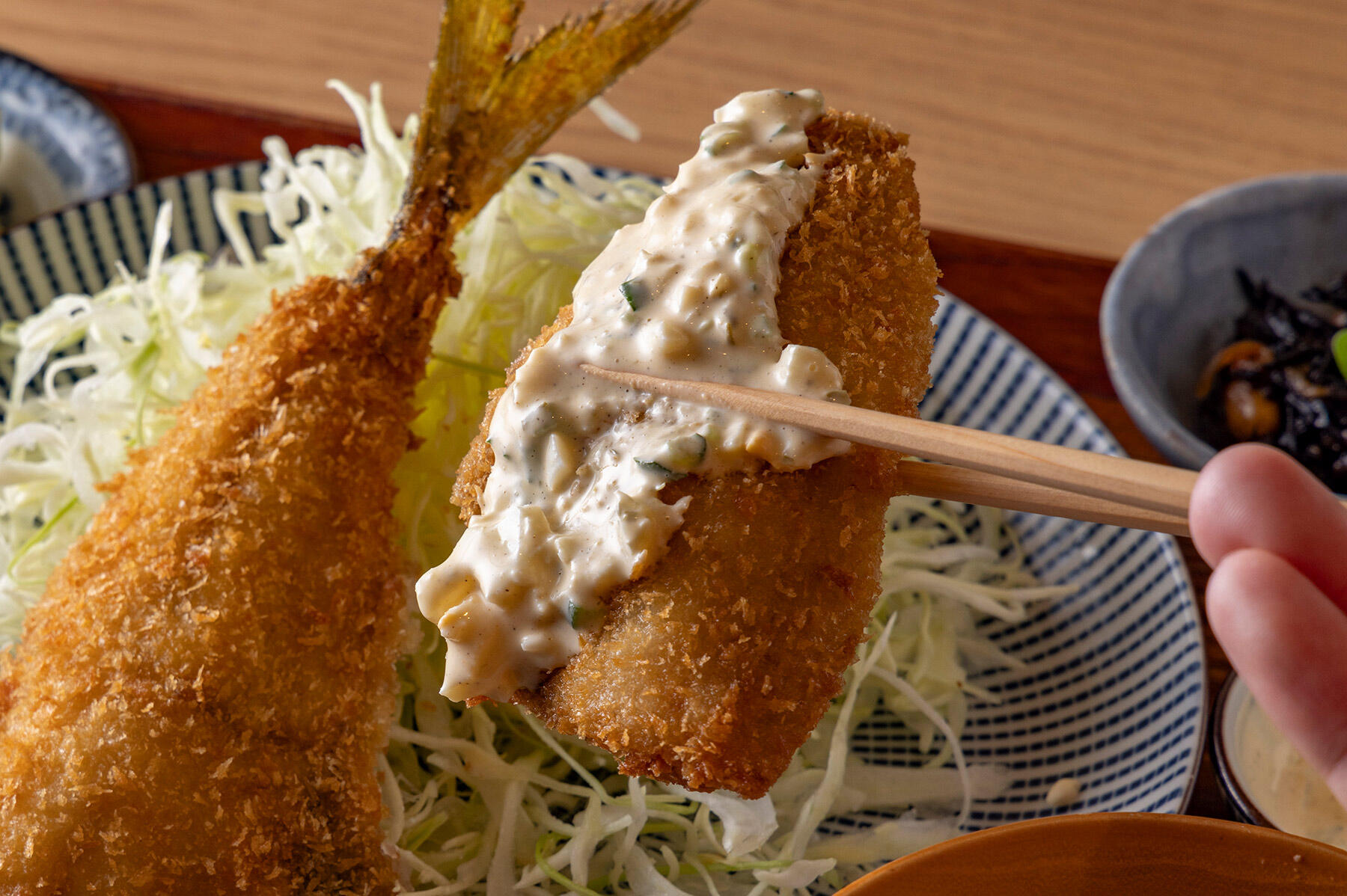 松浦アジフライ定食