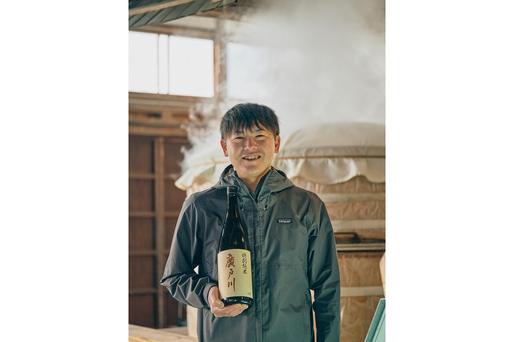 「廣戸川」の松崎祐行蔵元杜氏