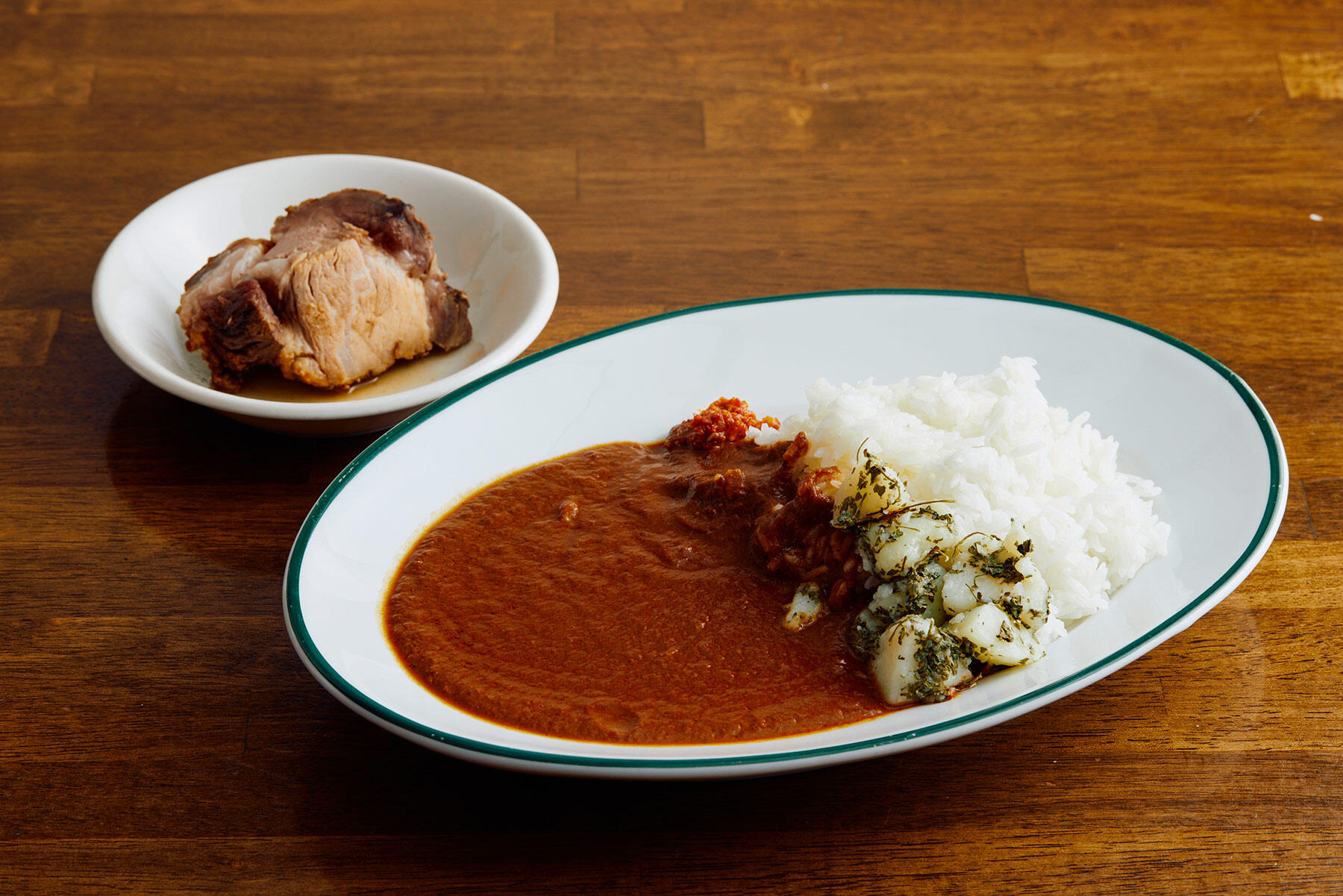 渋谷「ポークビンダルー食べる副大統領」のポークビンダルー 930円