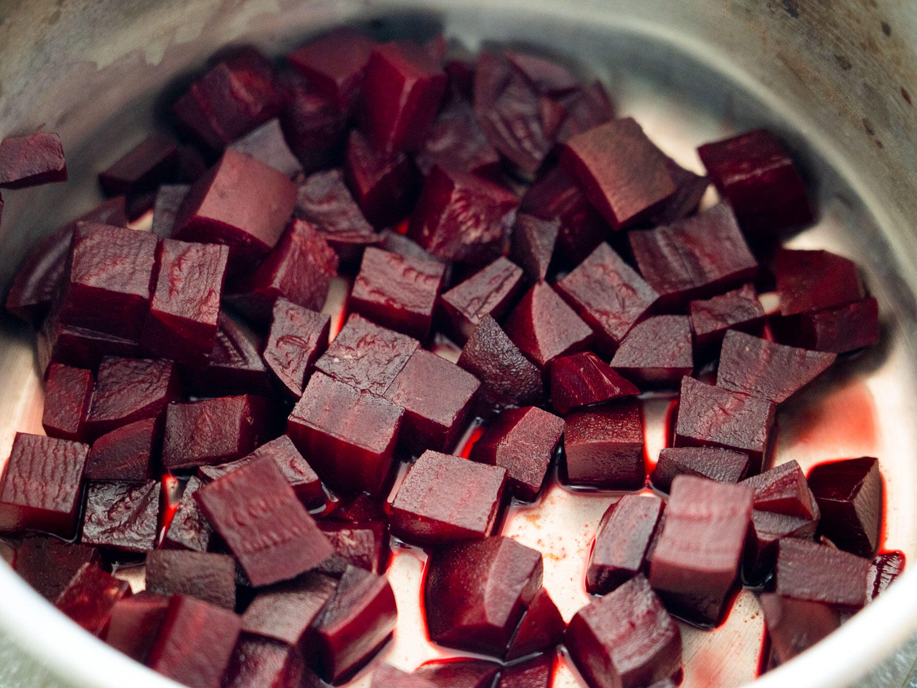 ビーツをゆでる