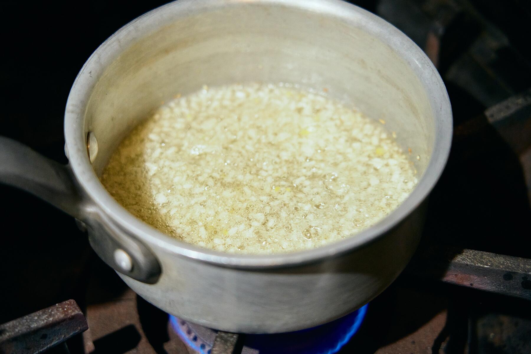 香味油をつくる