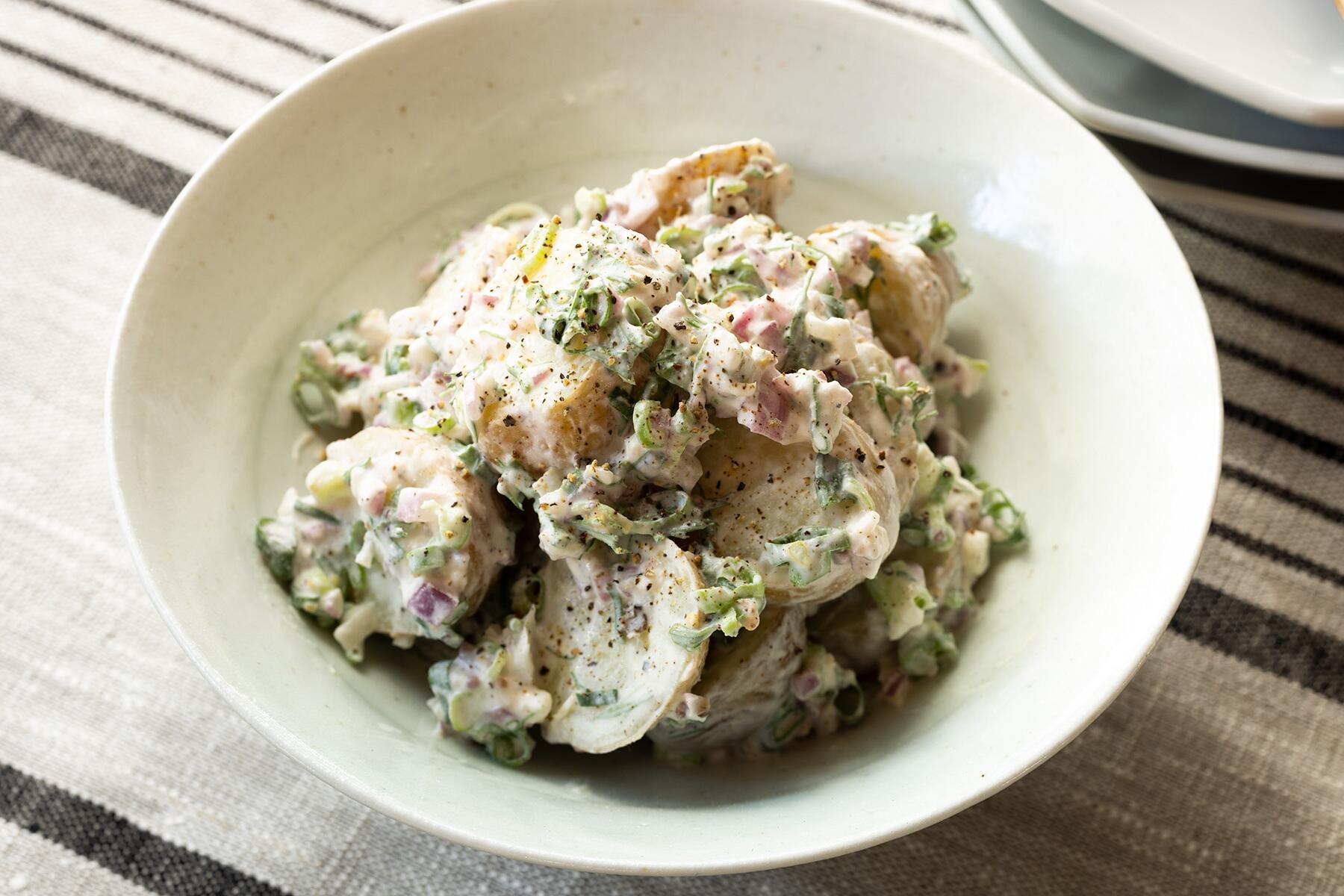 ディル香る爽やかな味わいの“北欧風ポテトサラダ”