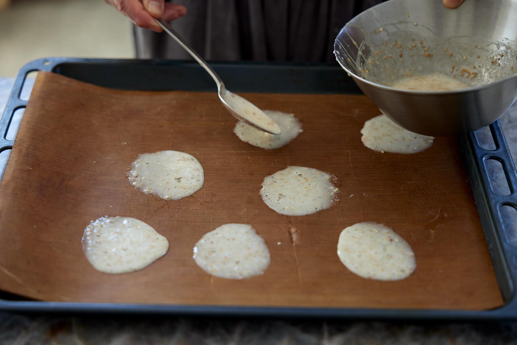 オーブンで焼く