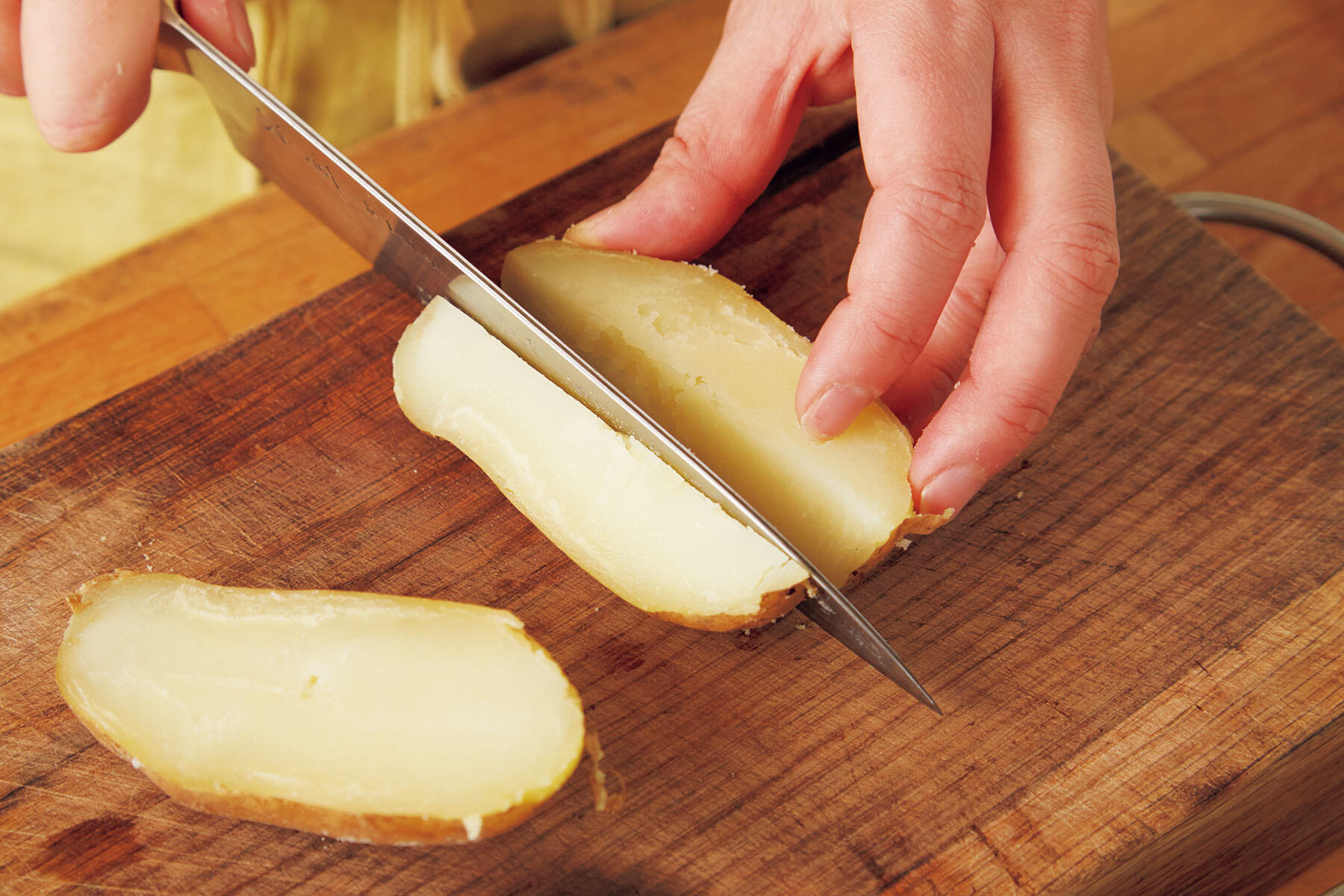 じゃがいもをゆでる
