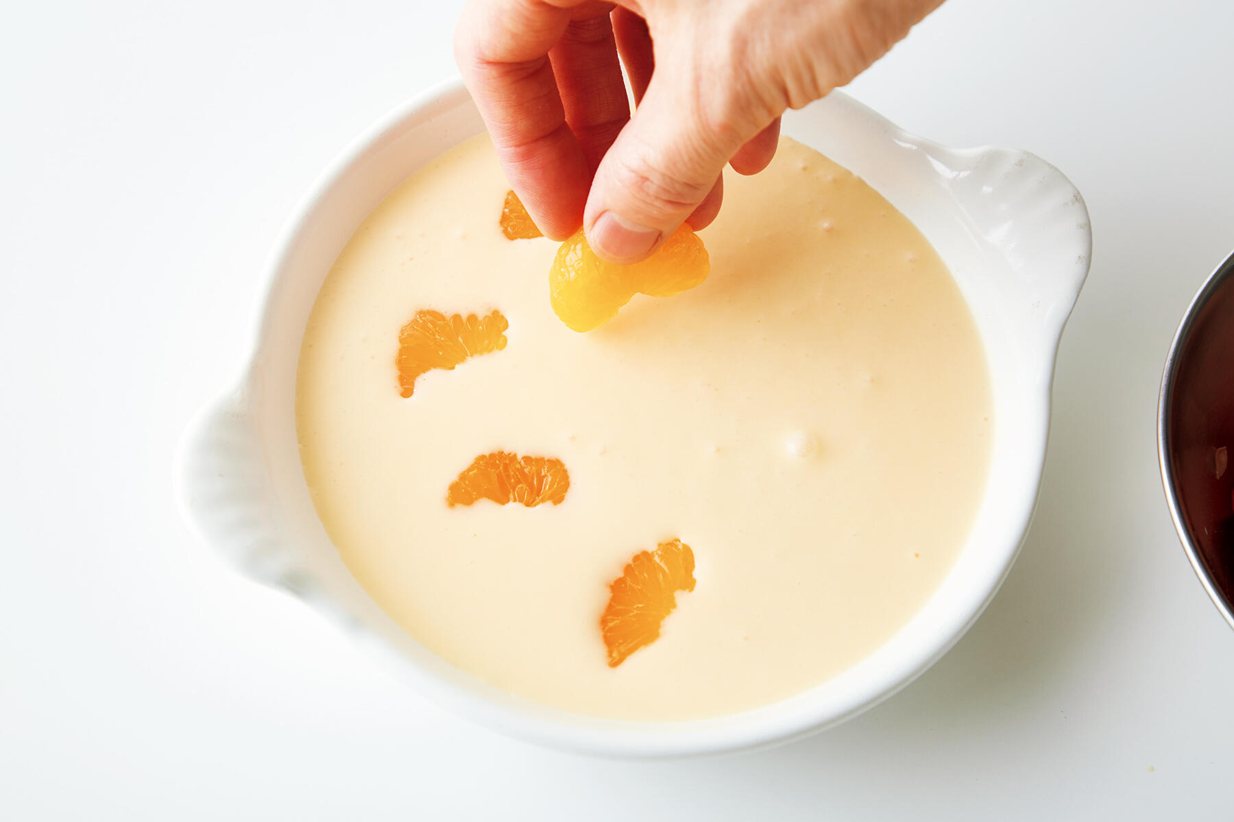 みかんを加える