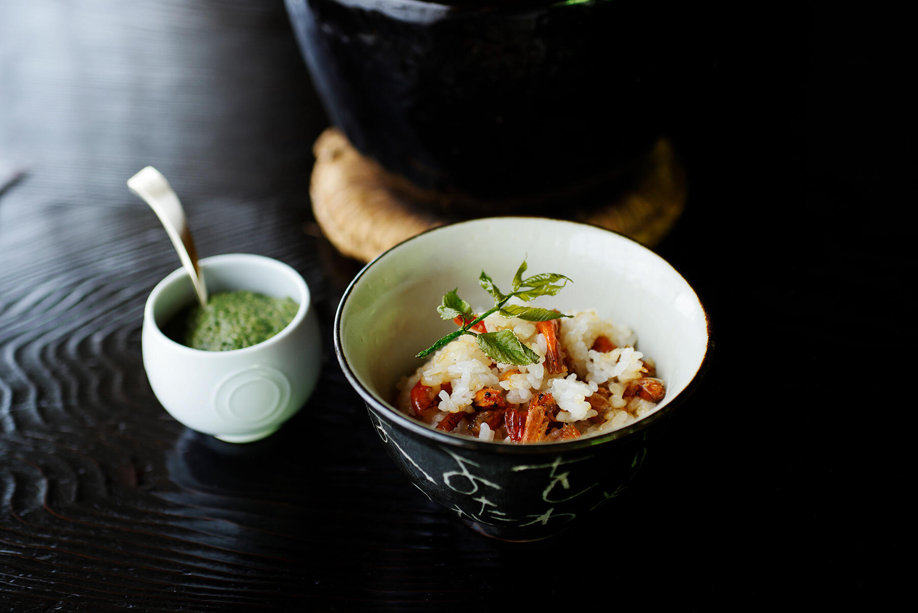 川海老の土鍋ご飯