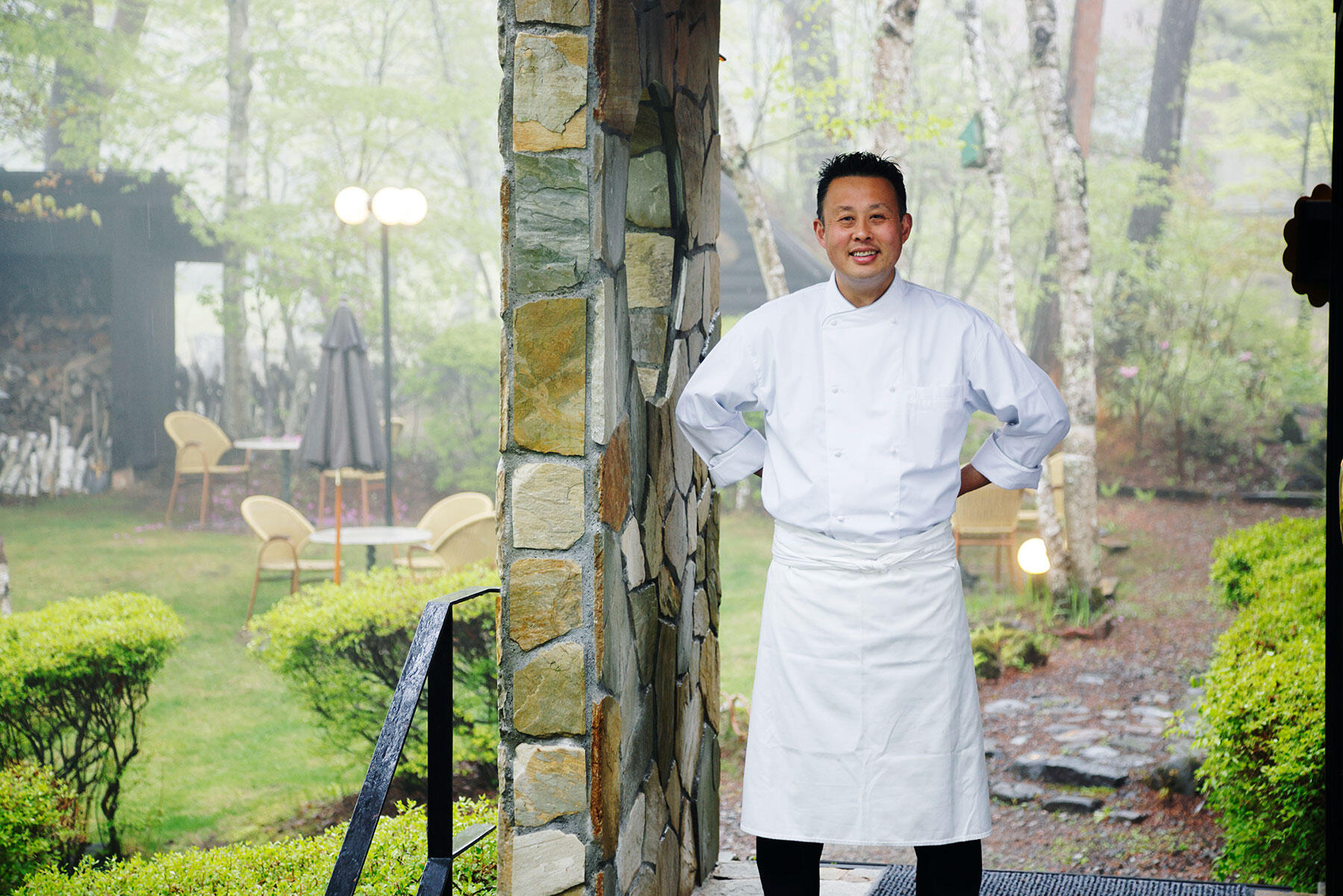 「オーベルジュ・エスポワール」オーナーシェフ・藤木徳彦さん