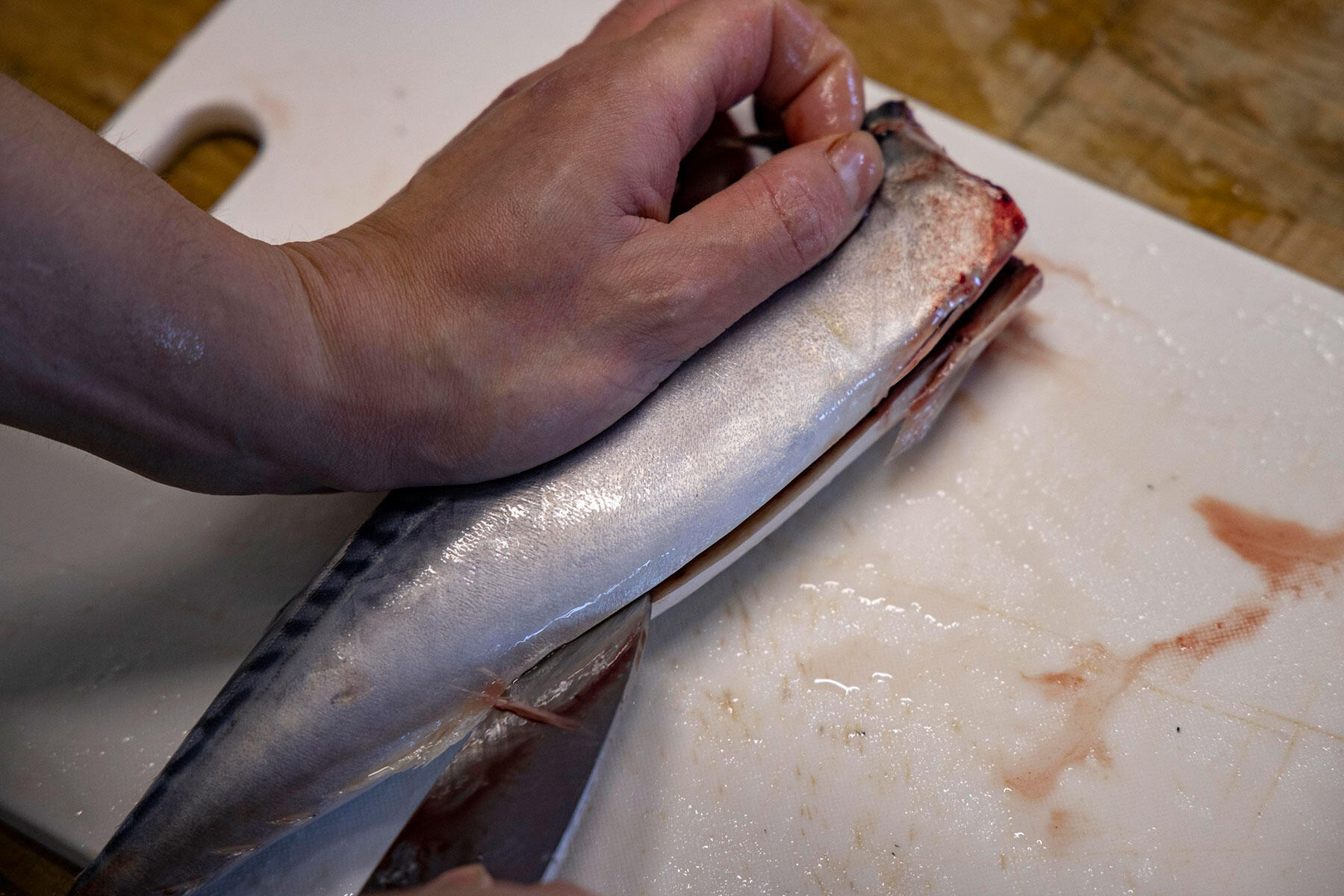 内臓を取り除く