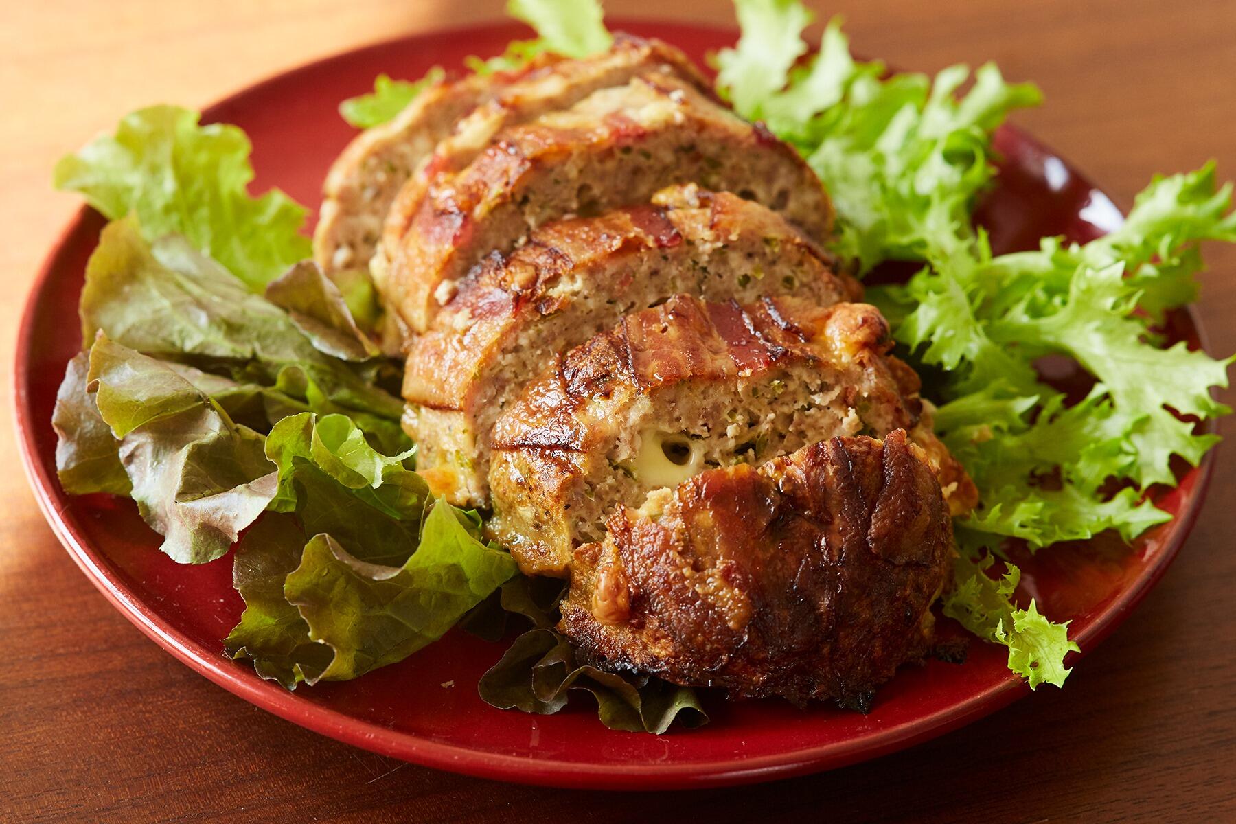 挽き肉総動員ミートローフ