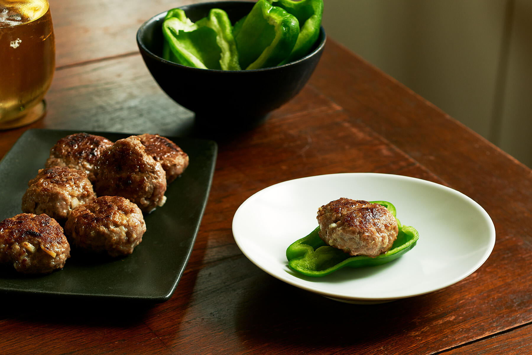 スパイシー豚つくね