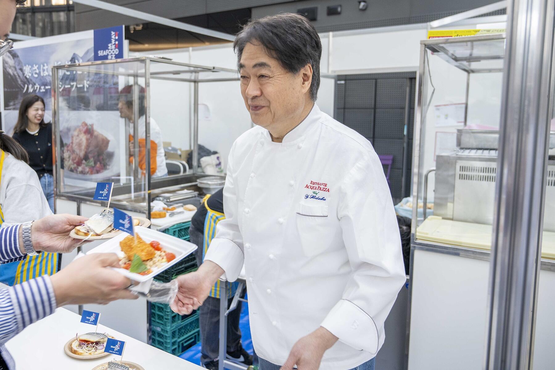 ブースのスタッフ